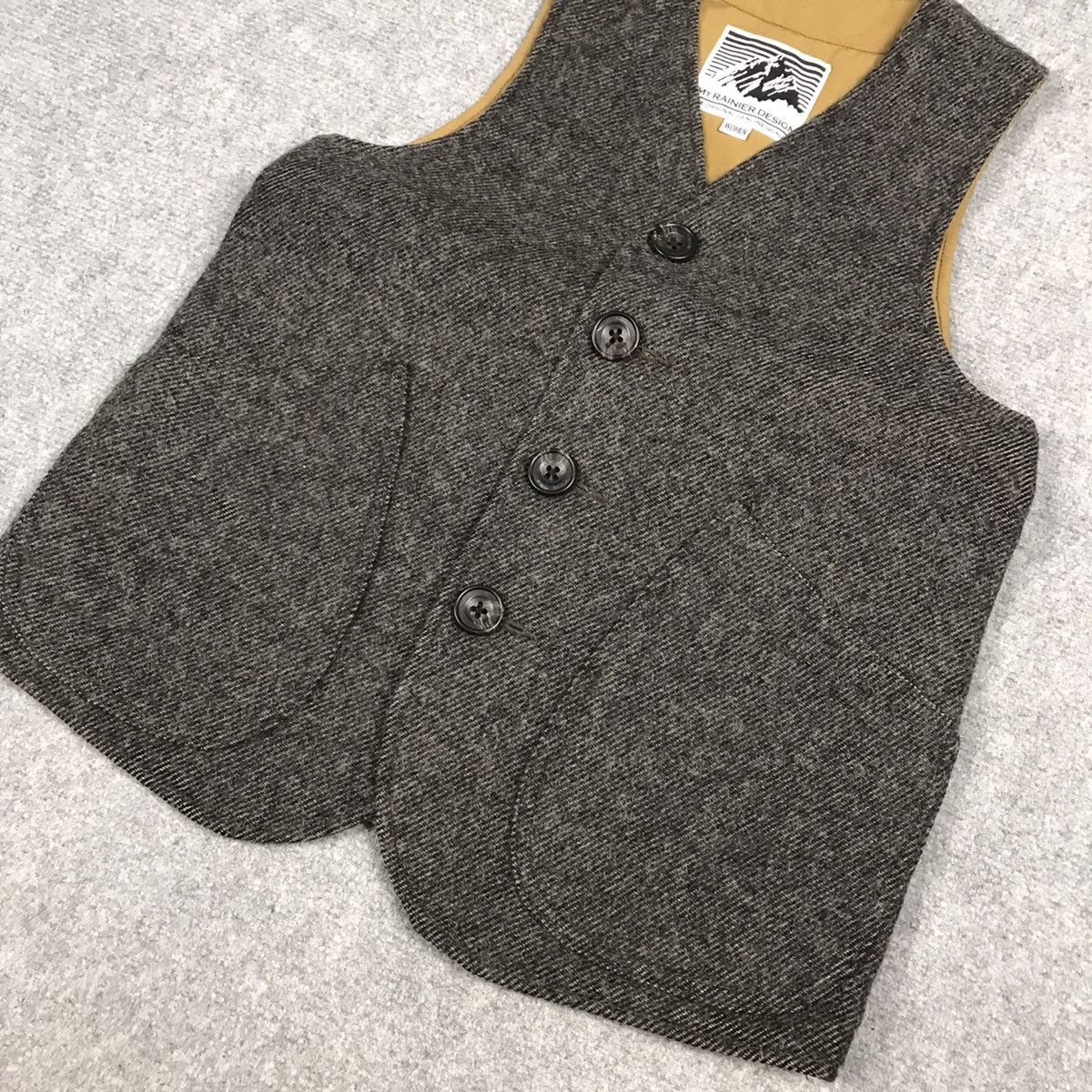 Japanese Brand × Mt. RAINIER DESIGN MT. RAINIER DESIGN WOOL VEST JAPAN DESIGN STYLE Size S / US 4 / IT 40 - 3 Thumbnail