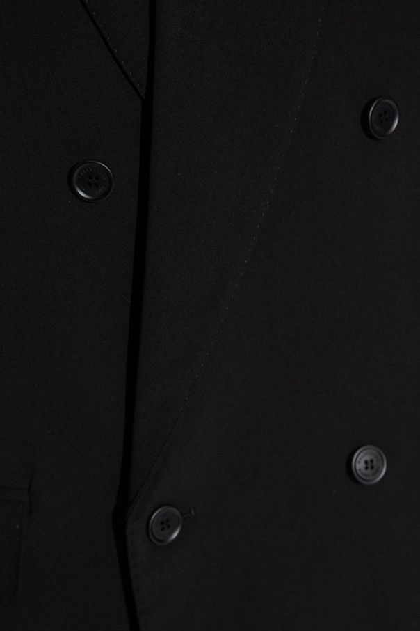Balenciaga o1w1db10625 Sleeveless Jacket in Black Size XS / US 0-2 / IT 36-38 - 4 Thumbnail