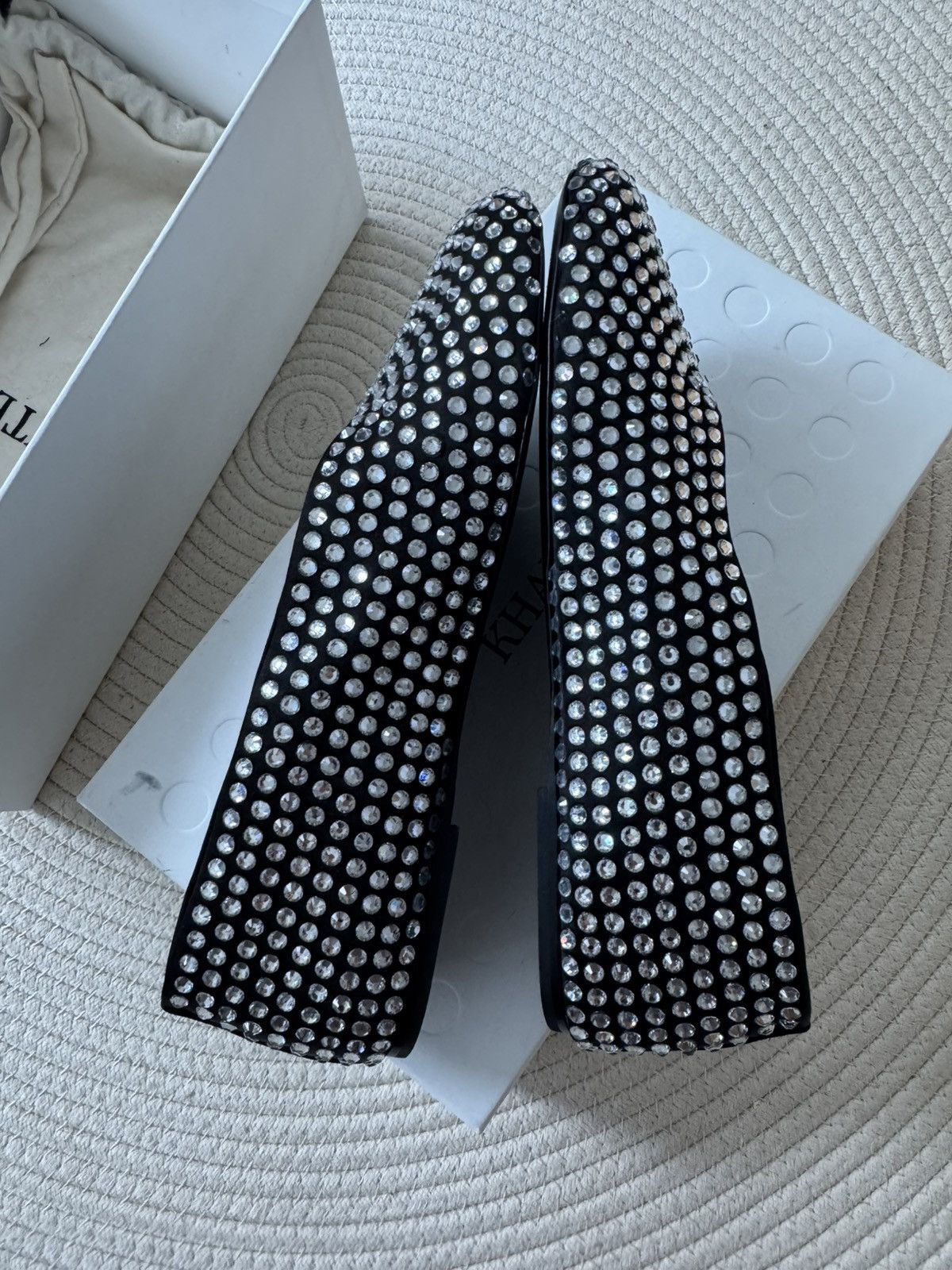 KHAITE KHAITE Marcy embellished ballet flats size 37.5 Size US 7 / IT 37 - 9 Thumbnail