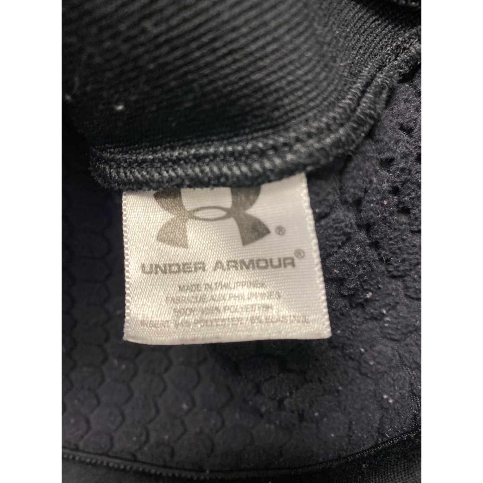 Under Armour Under Armour Jacket Women S Black Fleece Semi Fitted Full Zip Pockets Logo 117-3 Size S / US 4 / IT 40 - 6 Thumbnail