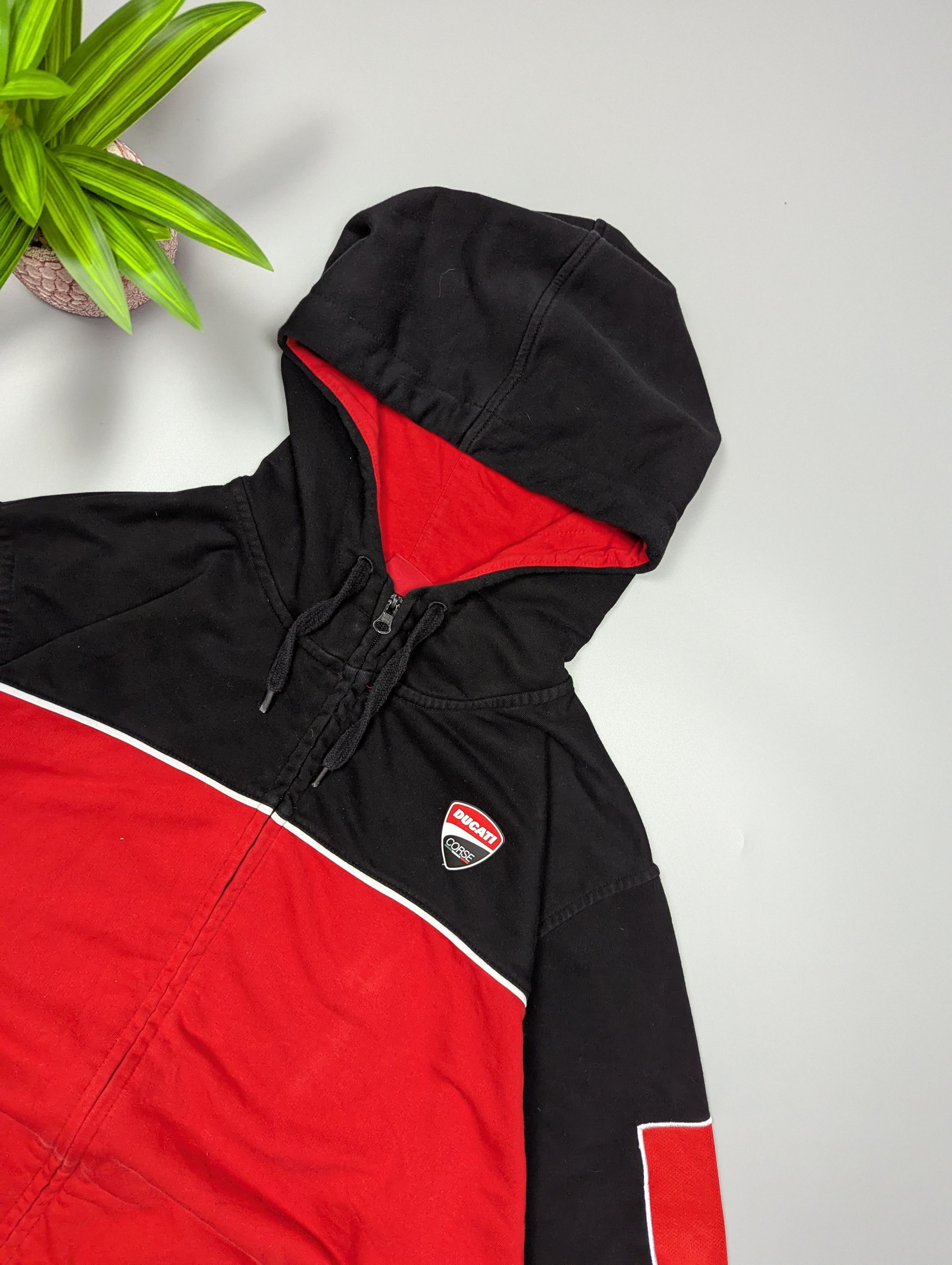 Ducati Ducati Corse Speed Moto Hoodie Men Zip Up Logo Racing Jacket Size US XXL / EU 58 / 5 - 4 Thumbnail