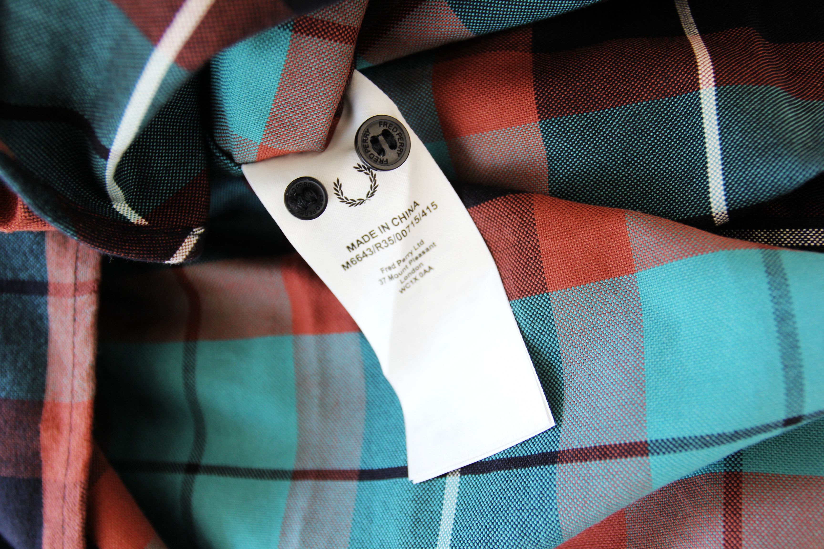 Fred Perry BNWT AW23 FRED PERRY BRUSHED TARTAN SHIRT S Size US S / EU 44-46 / 1 - 10 Thumbnail