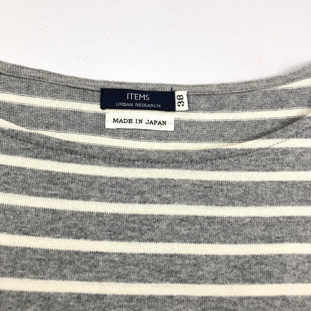 Issey Miyake × URBAN RESEARCH DOORS iTEMS URBAN RESEARCH STRIPPED POCKET TSHIRT Size XS / US 0-2 / IT 36-38 - 5 Thumbnail