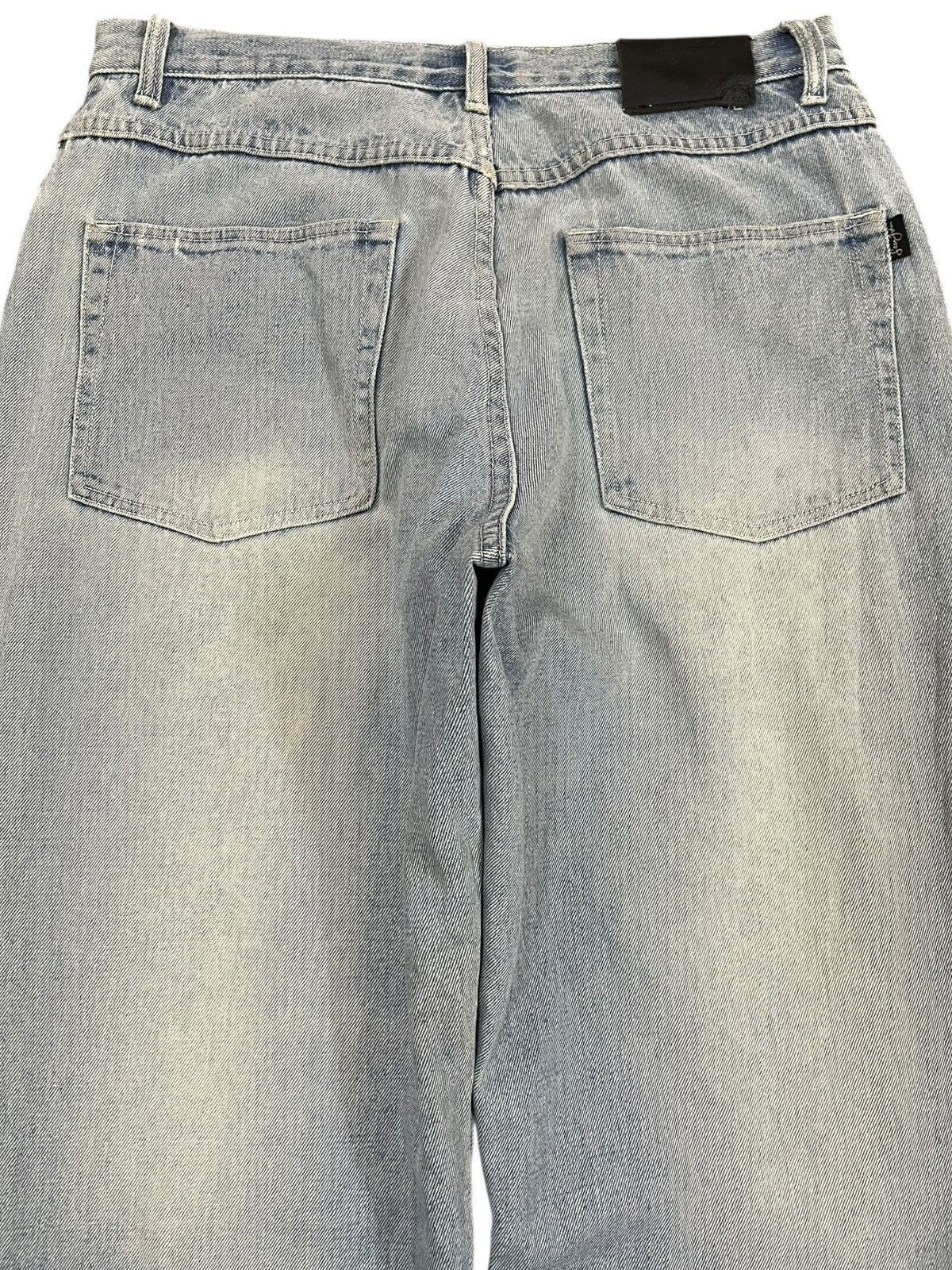 Le Grande Bleu (L.G.B.) × Sean John Vintage Sean John Baggy Faded Denim Size US 33 - 7 Thumbnail