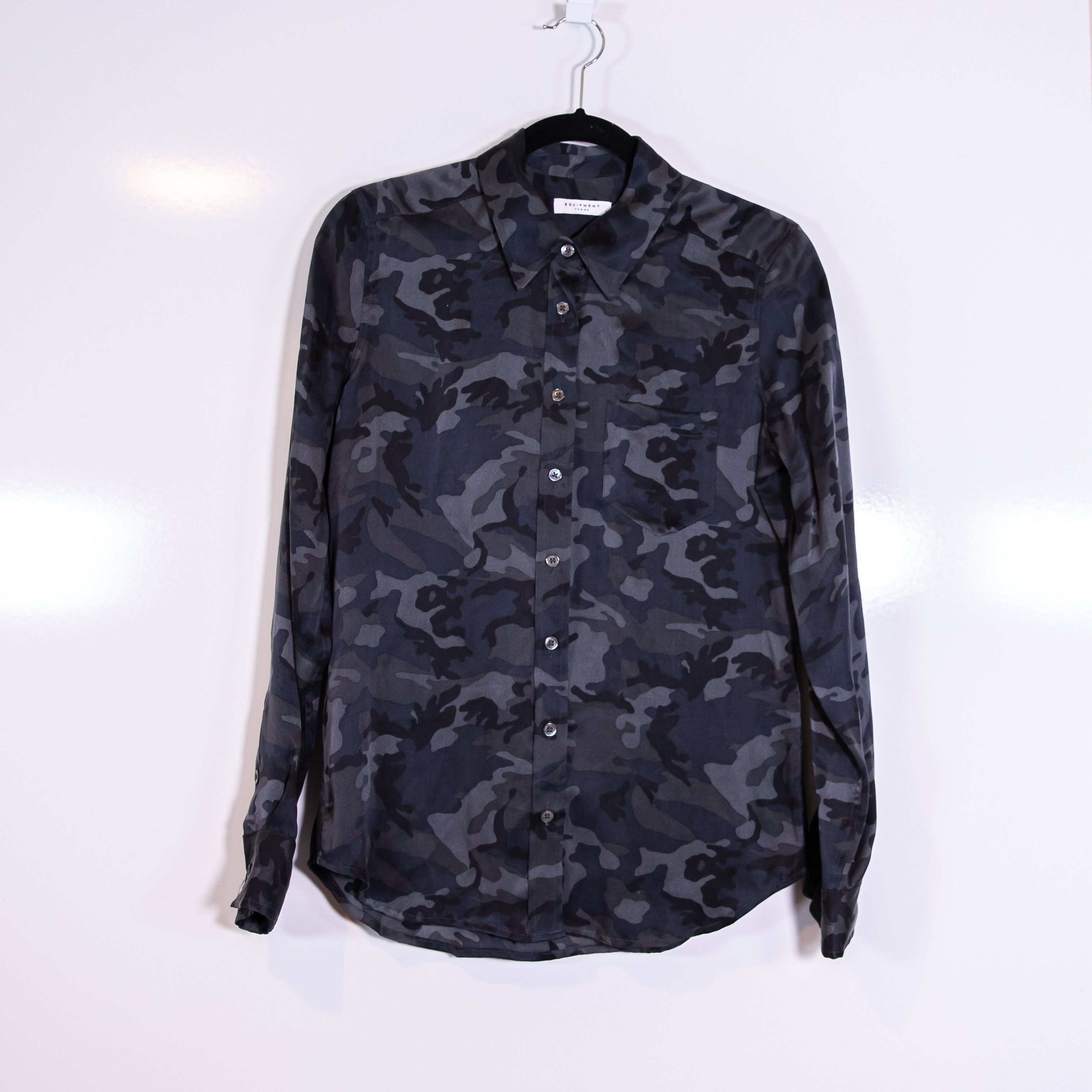 Equipment Equipment Women's Femme Camo Army Size S / US 4 / IT 40 - 1 Thumbnail