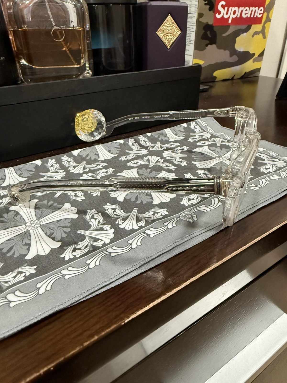Chrome Hearts Chrome Hearts “Chirp Chirp” Glasses Size ONE SIZE - 3 Thumbnail