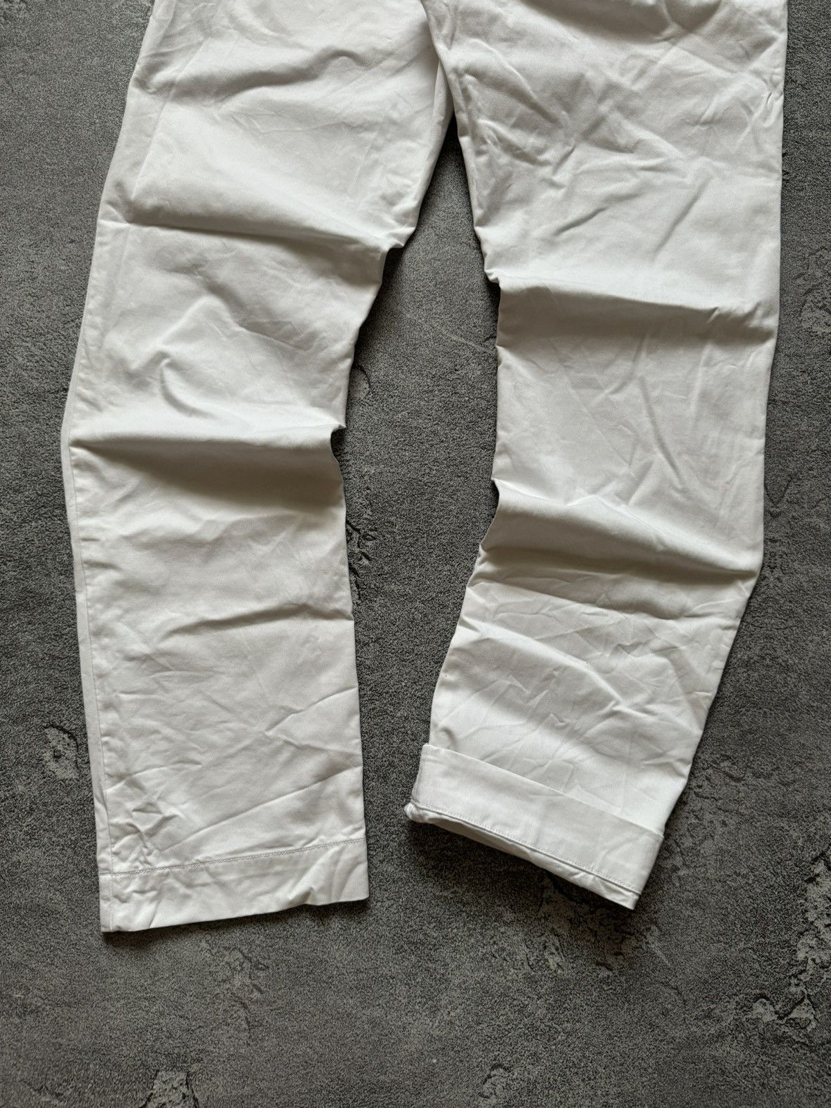 Polo Ralph Lauren × Vintage Polo Ralph Lauren 32/32 white chino pant trouser Jean stretc Size US 32 / EU 48 - 3 Thumbnail