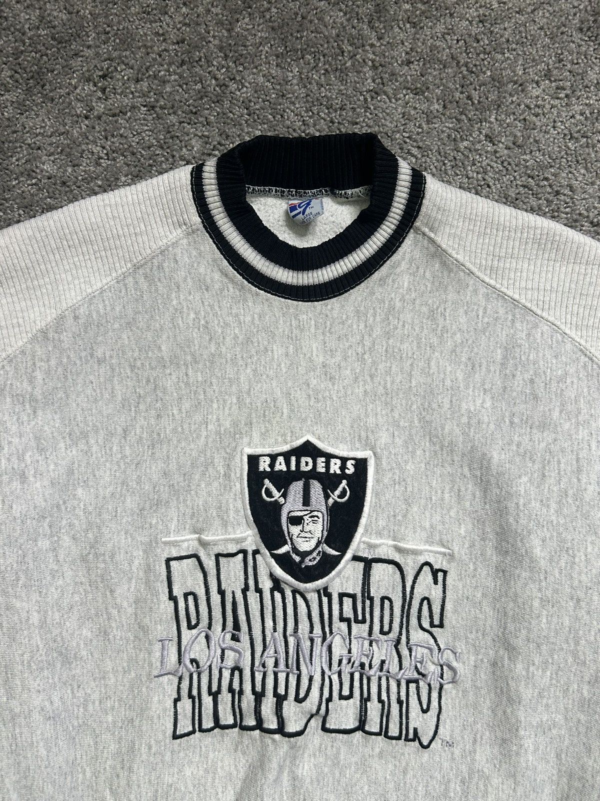 Vintage Vintage 90s The Game Los Angeles Raiders NFL Eazy-E Crewneck Size US L / EU 52-54 / 3 - 2 Thumbnail