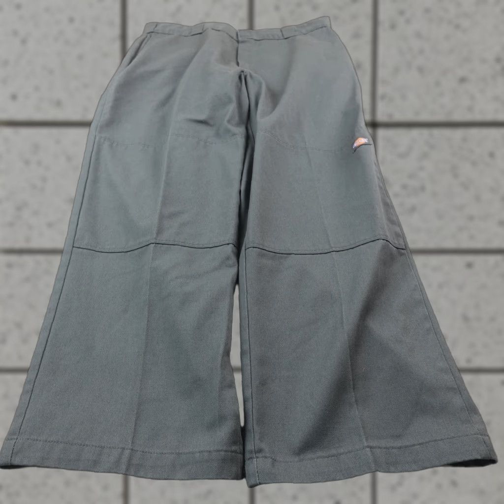 Dickies Dickies Pants Mens 38X30 Gray Chino Trousers Double Knee Outdoor Work Y2K VTG Size US 38 / EU 54 - 1 Thumbnail
