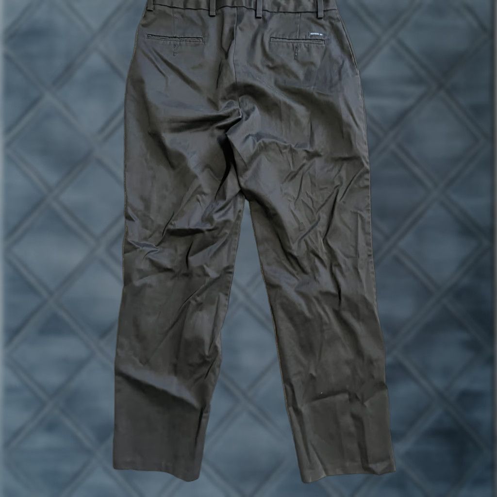 Dockers DOCKERS Flat Front D3 Mens Pants 36x34 Black Chino Size US 36 / EU 52 - 1 Thumbnail