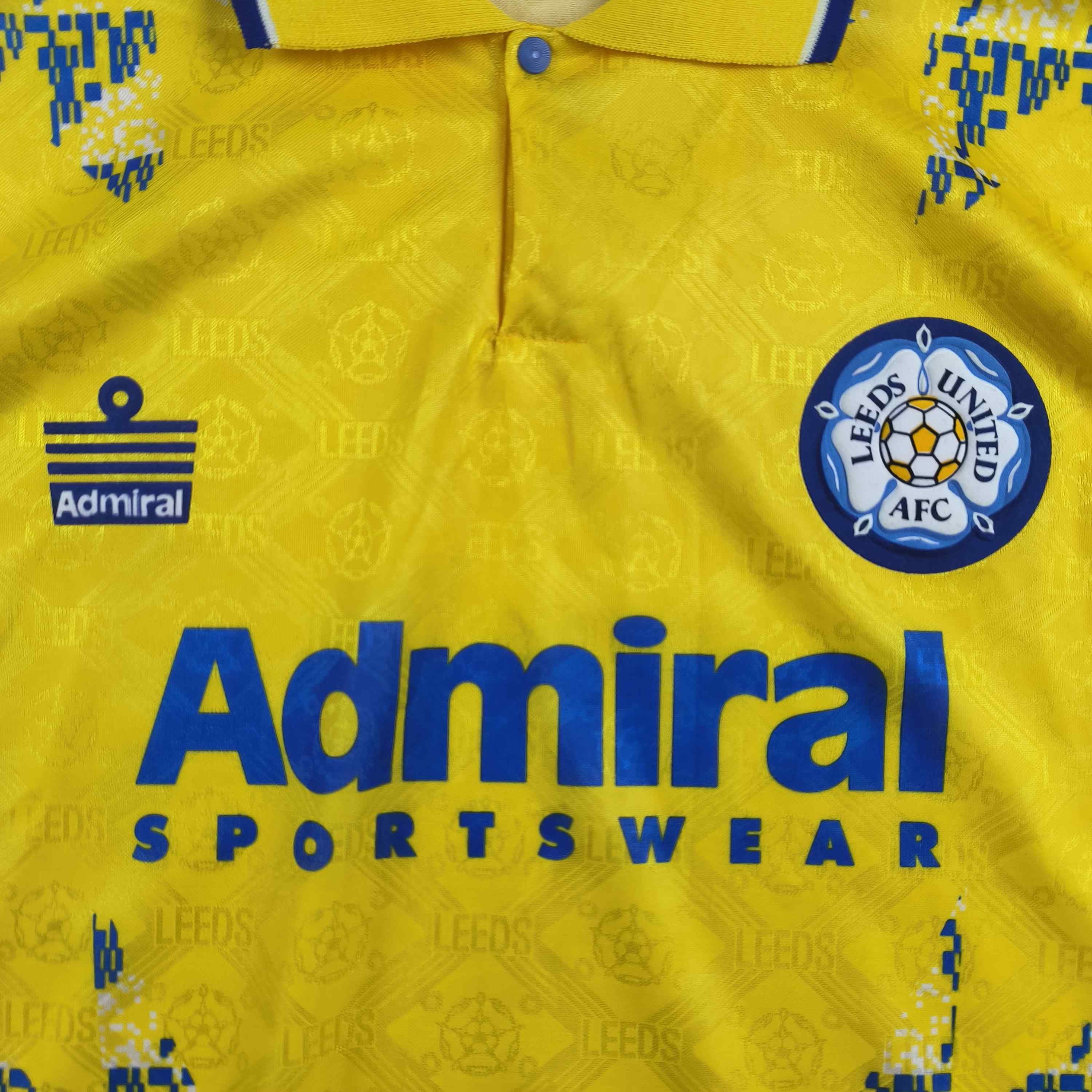 Other Leeds United 1992-93 Admiral third football jersey size L Size US L / EU 52-54 / 3 - 3 Thumbnail
