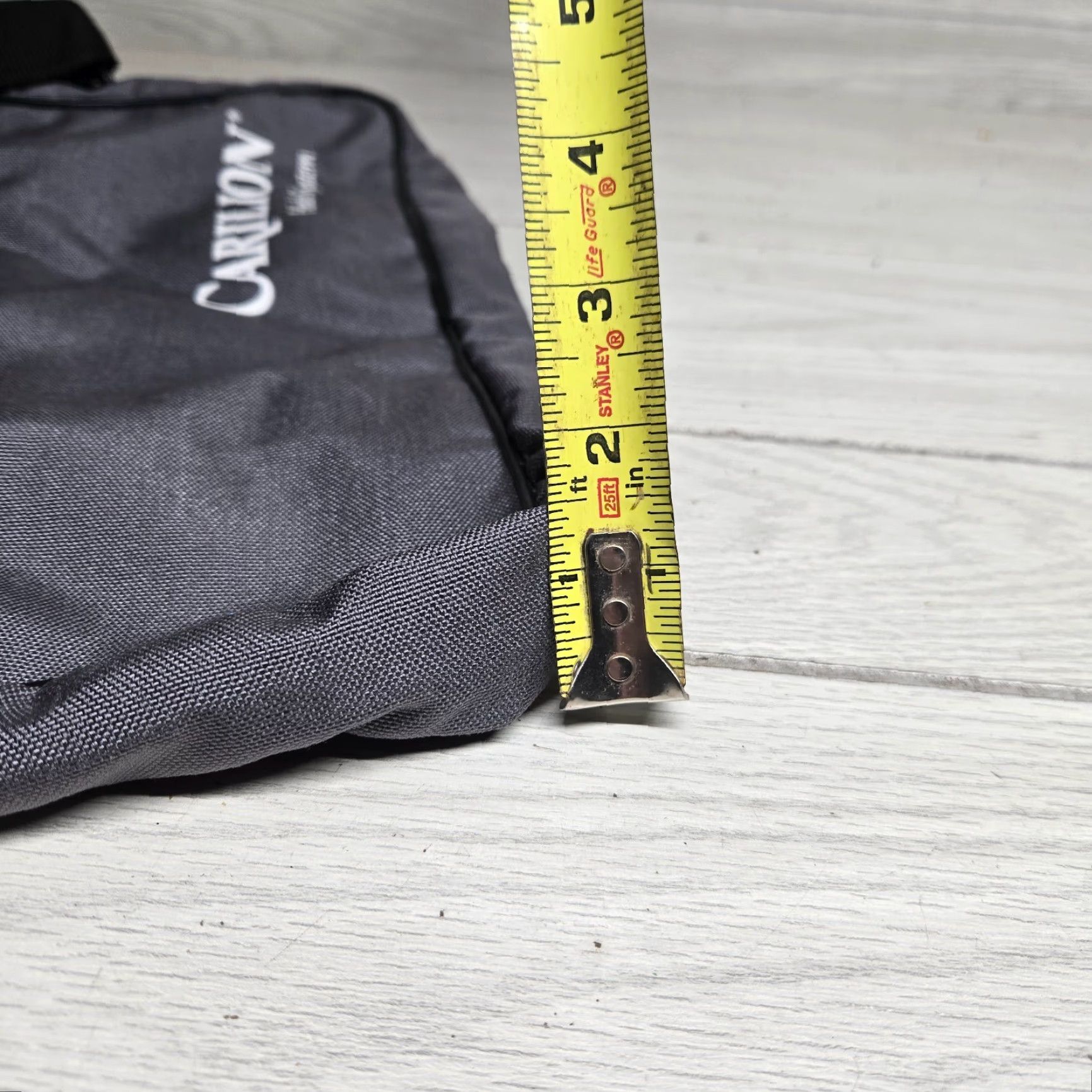 Vintage VINTAGE Carilion Health System Hospital Medical Tote Bag Unisex Adults Gray Canvas Shoulder Bag Size ONE SIZE - 8 Thumbnail