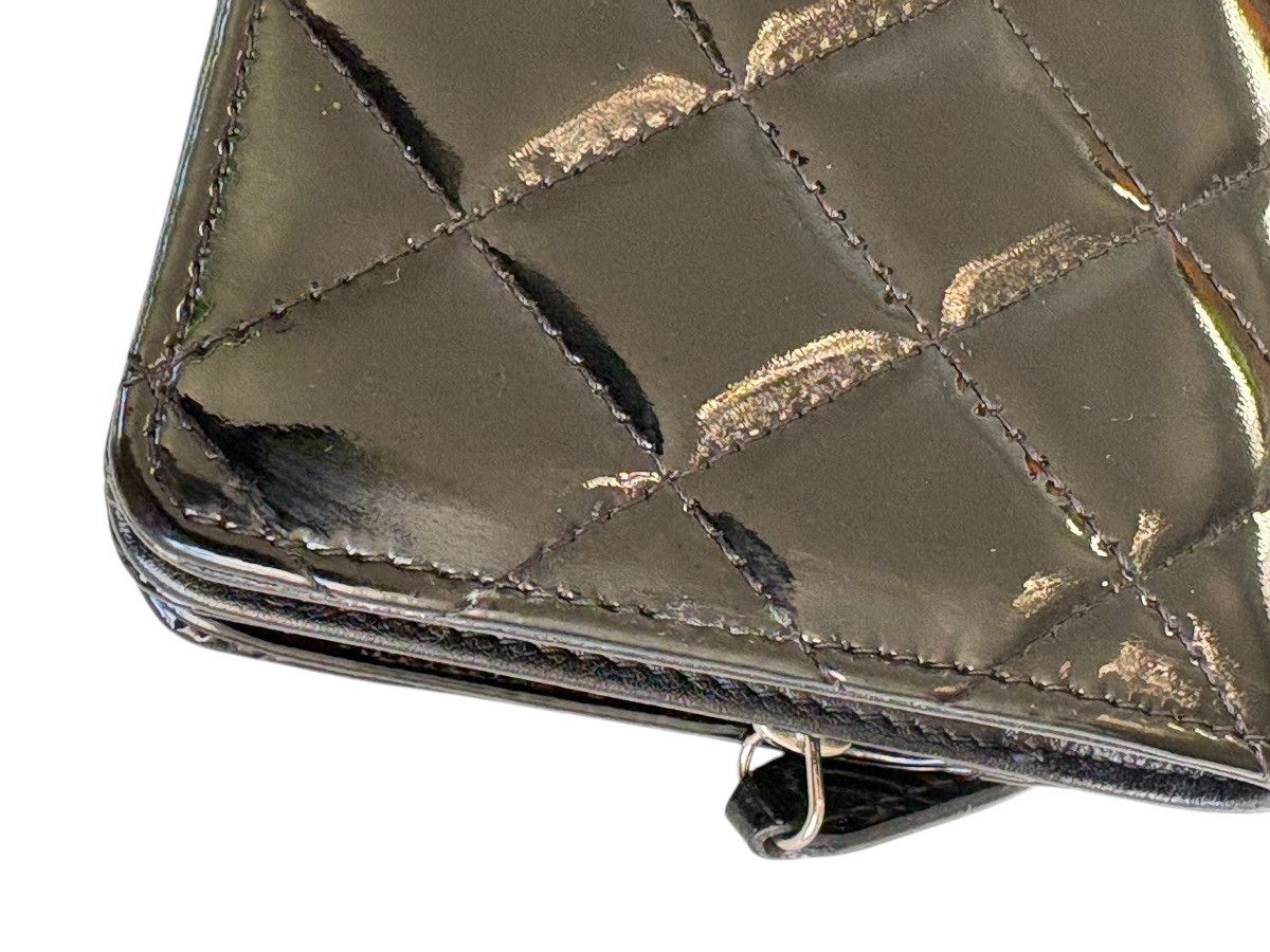 Chanel Chanel quilted patent leather black wallet Size ONE SIZE - 14 Thumbnail