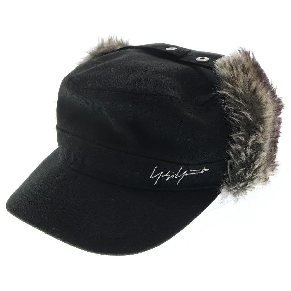 Yohji Yamamoto Yohji Yamamoto POUR HOMME 20AW×New Era Earflap Cap Size ONE SIZE - 1 Thumbnail