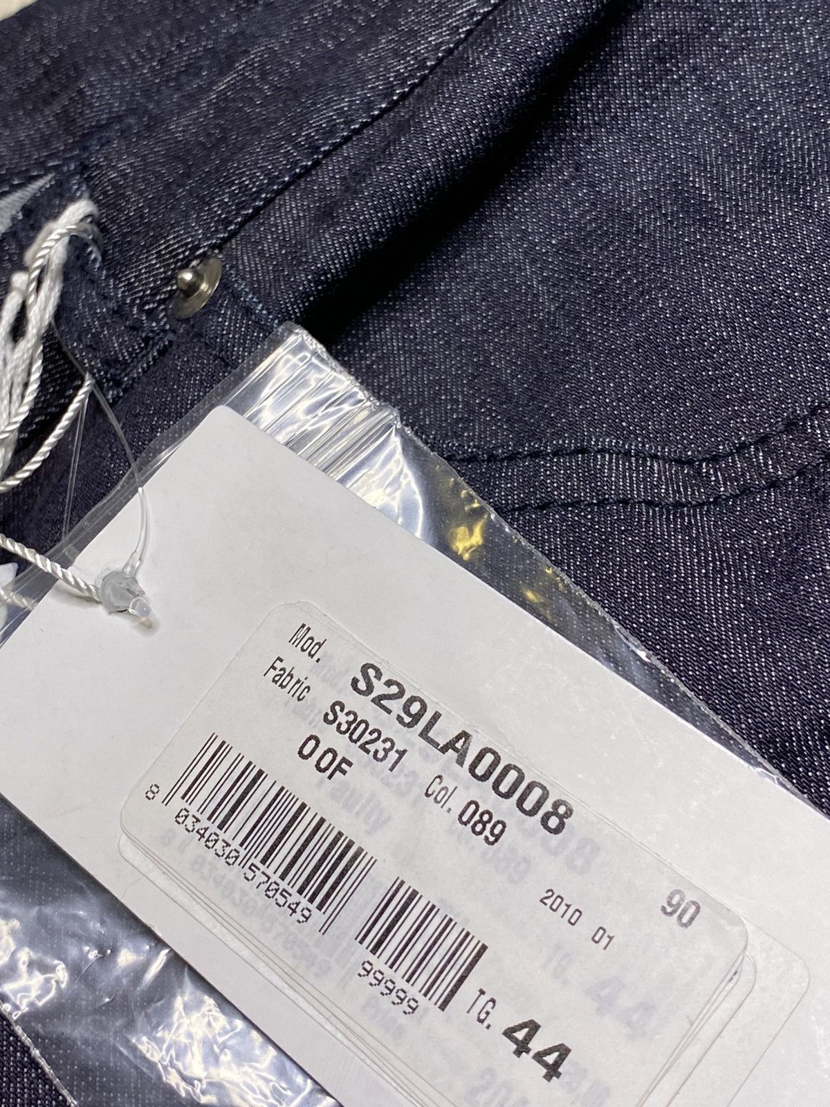 Maison Margiela Maison Martin Margiela White Tag Big Cuff Jeans Rare NWT Size 30" / US 8 / IT 44 - 10 Thumbnail