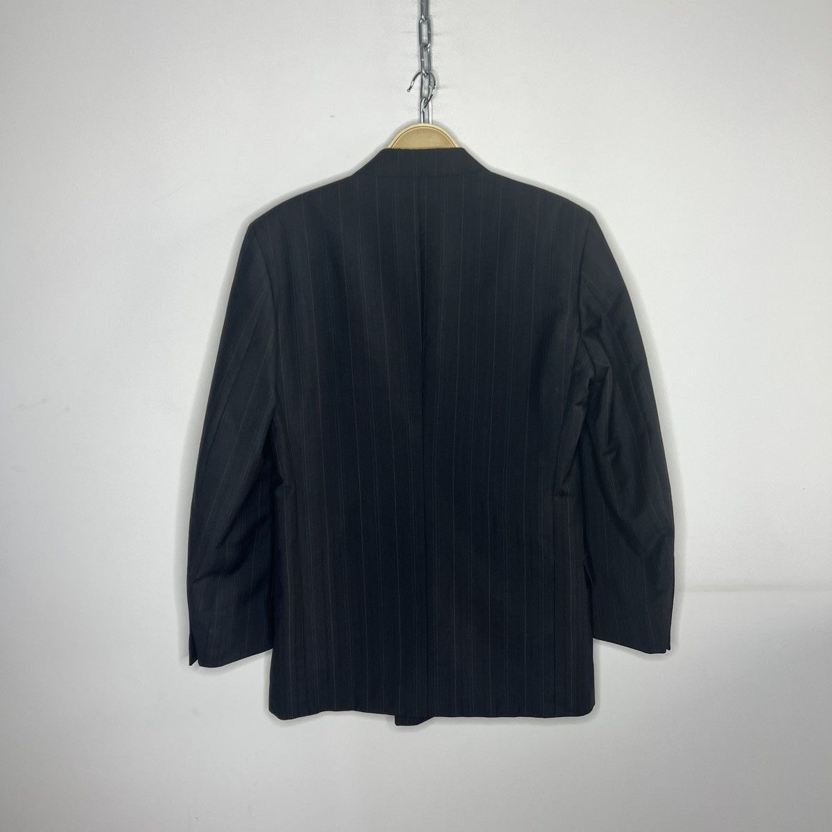 Yves Saint Laurent 90S VINTAGE YSL POUR HOMME DOUBLE BREASTED BLAZER SUIT Size 42R - 10 Thumbnail