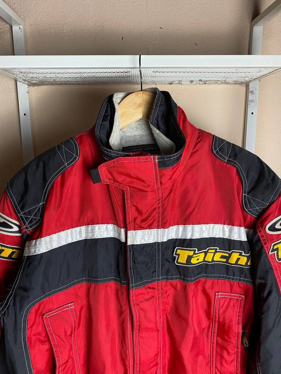Japanese Brand × Taichi Murakami Vintage Taichi Racing Team Nylon Ride Jacket (Pit 22.5) Size US M / EU 48-50 / 2 - 3 Thumbnail