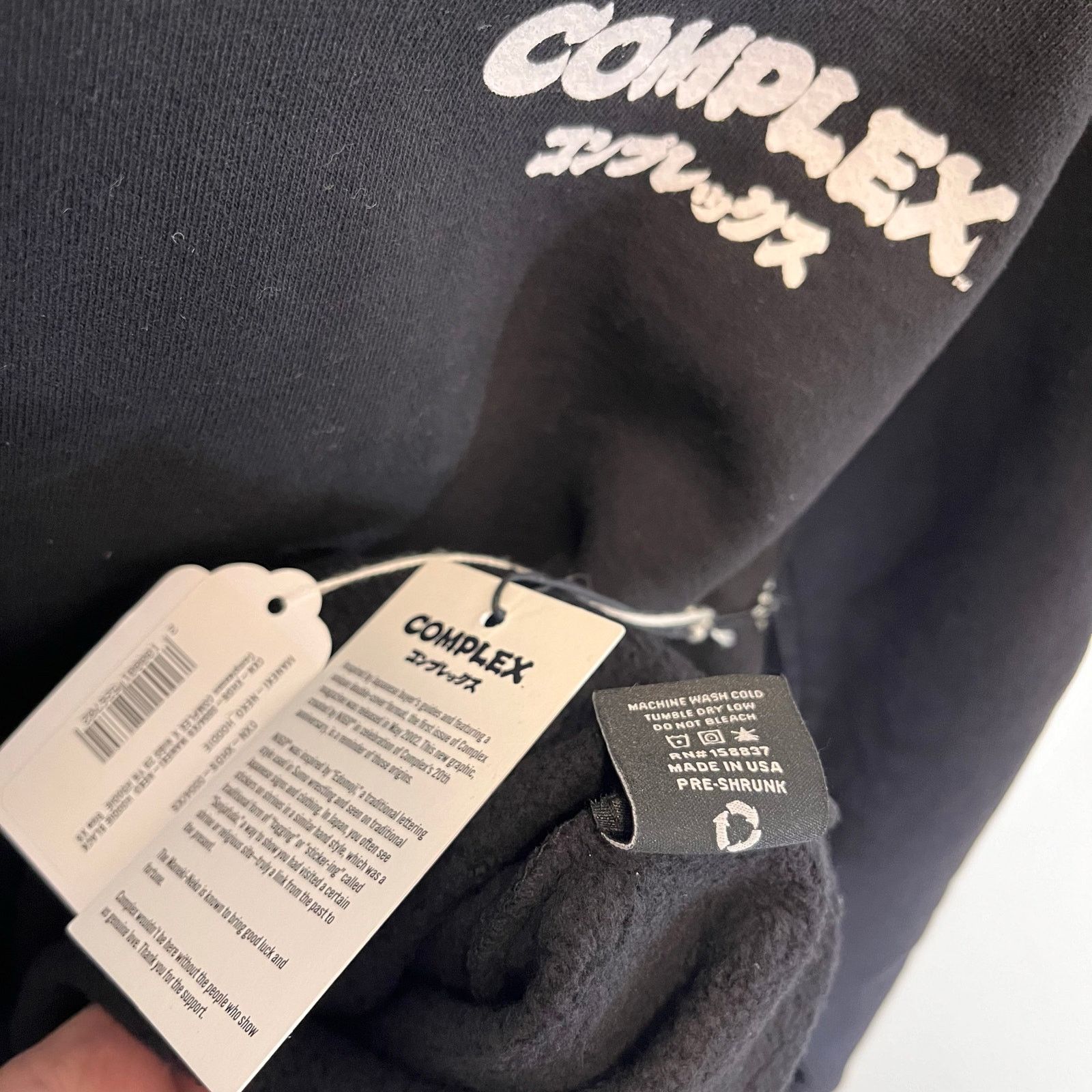 Complex •NWT• Complex x NIGO 20 year Black Maneki Cat Hoodie • XS Size US XS / EU 42 / 0 - 10 Thumbnail