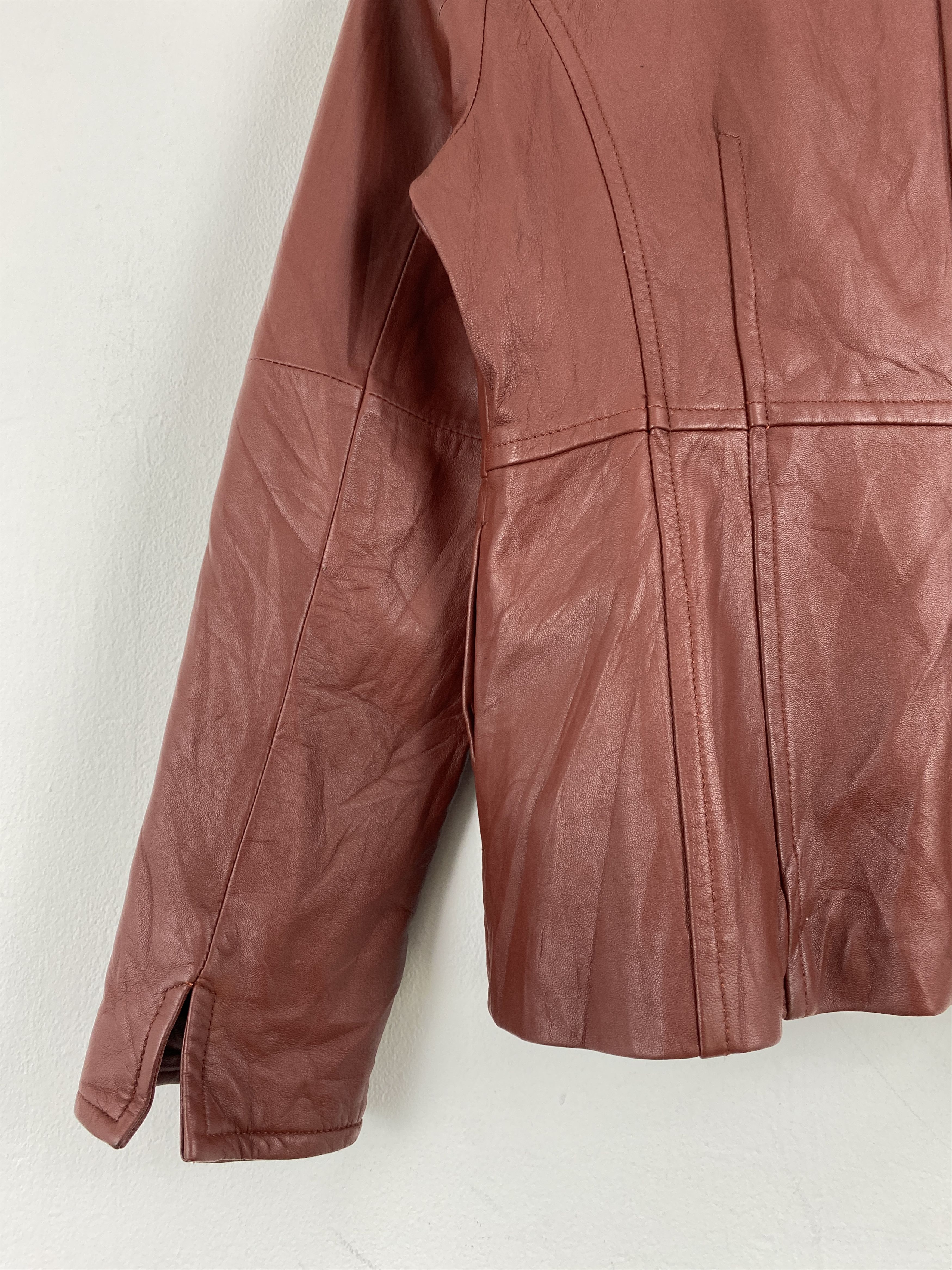 Gianni Valentino Vintage Gianni Lo Giudice Milano Topcoat Soft Leather Jacket Size XS / US 0-2 / IT 36-38 - 10 Thumbnail