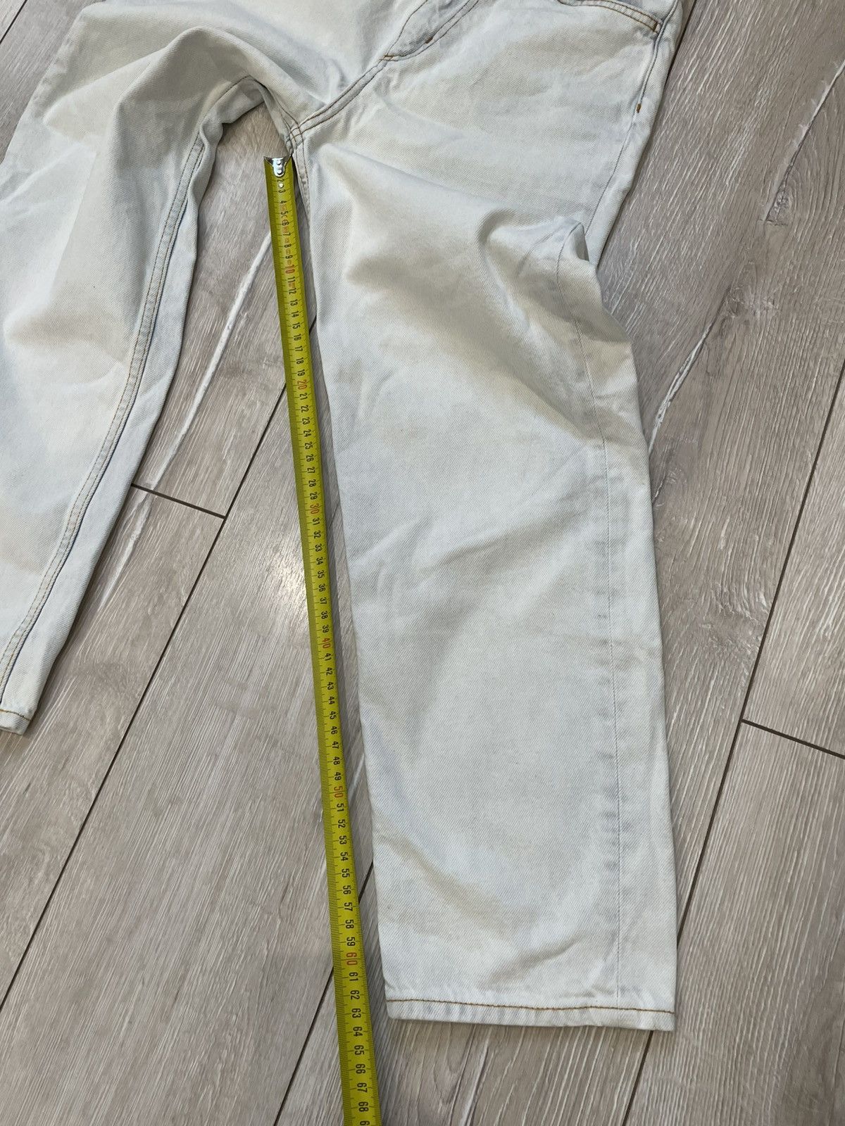 Sandro SANDRO Abelia Snow Wash High Waist Jeans Size 34 Size 24" / US 00 / IT 34 - 19 Thumbnail