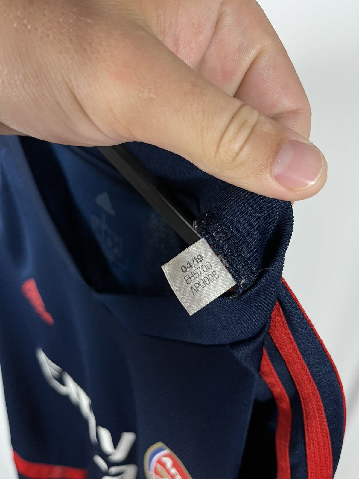 Adidas Adidas Arsenal Fly Emirates ClimaCool Jersey Navy Red L 2019 Size US L / EU 52-54 / 3 - 7 Thumbnail