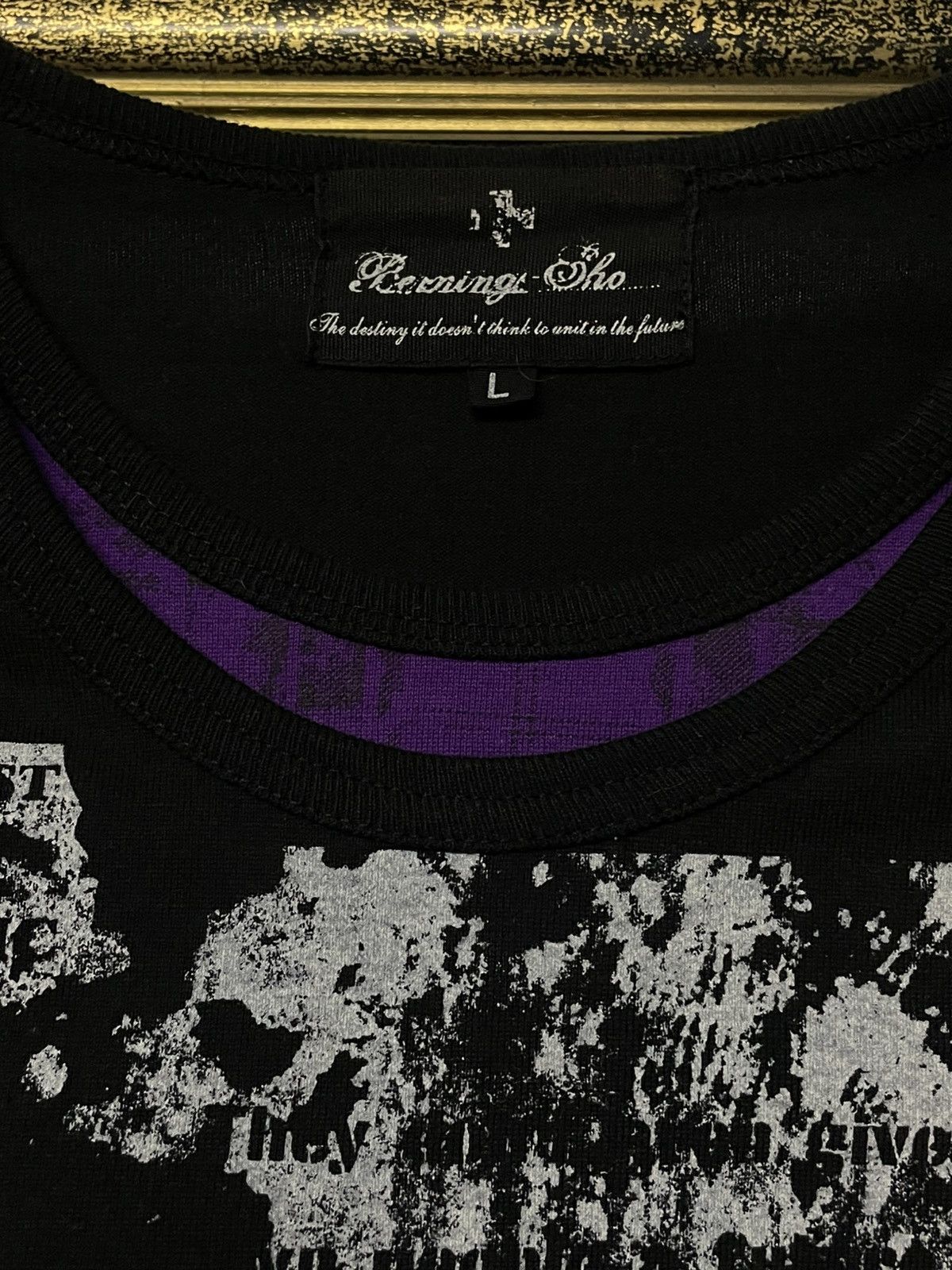 Hysteric Glamour Vintage 1990s Japan Designer Bernings Sho Punk Bondage Tee Size US S / EU 44-46 / 1 - 7 Thumbnail
