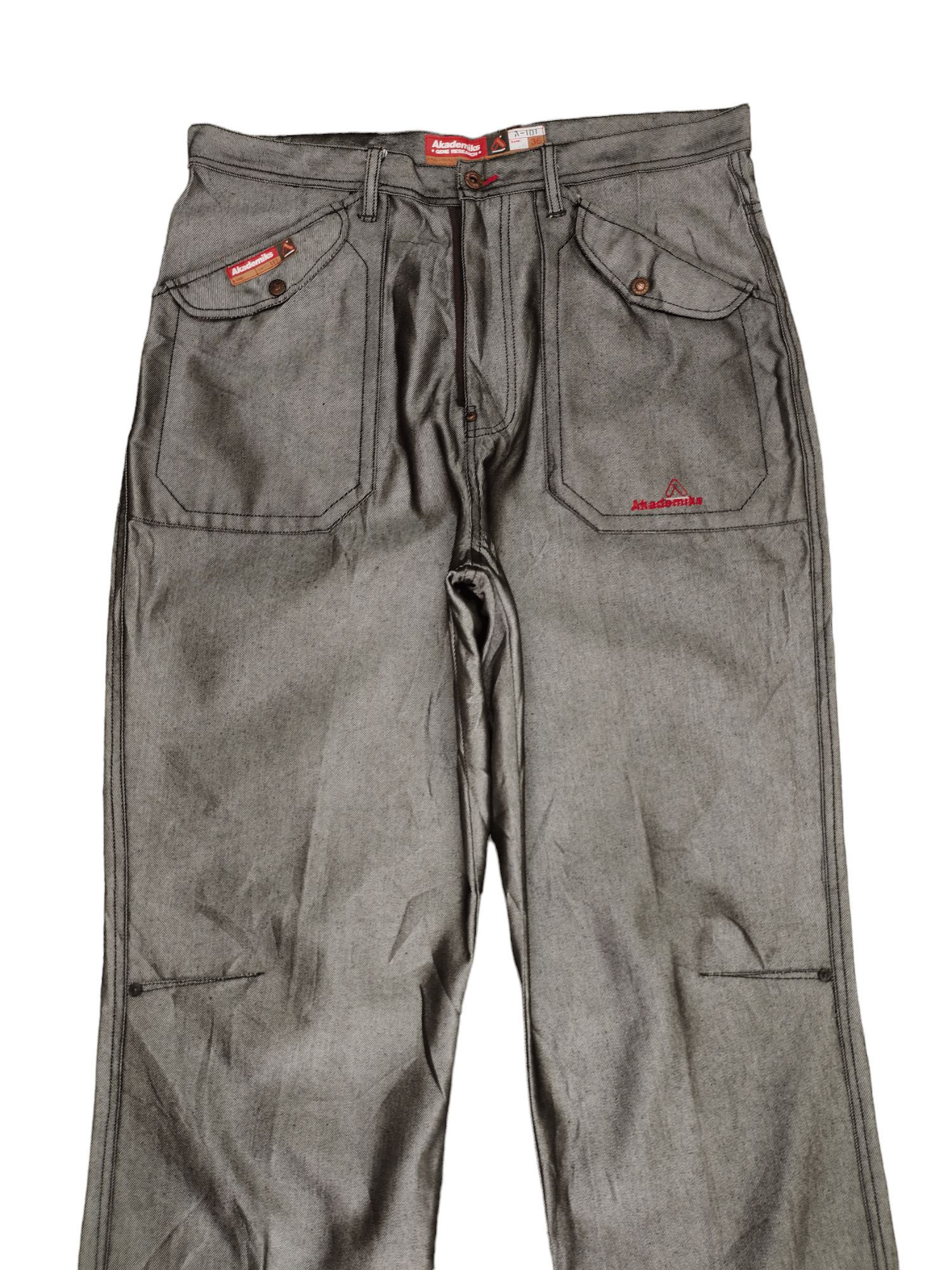 Akademiks Baggy Jeans Akademiiks Gene Research Wide Leg Jnco Style Y2k Size US 36 / EU 52 - 3 Thumbnail