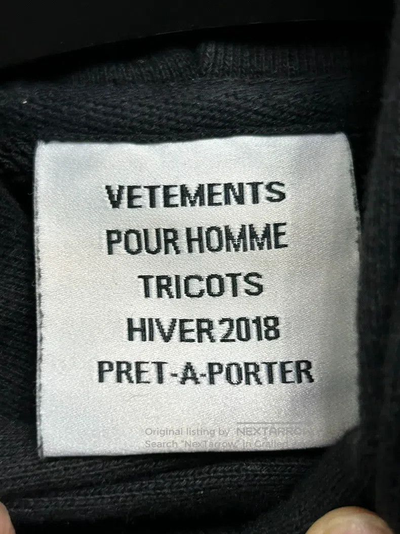 Vetements VETEMENTS German tank sweatshirt Size US S / EU 44-46 / 1 - 5 Thumbnail