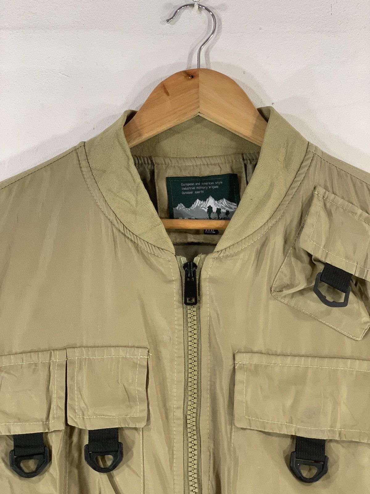 Vintage Techwear Military Style Utility Jacket Size US XXL / EU 58 / 5 - 3 Thumbnail