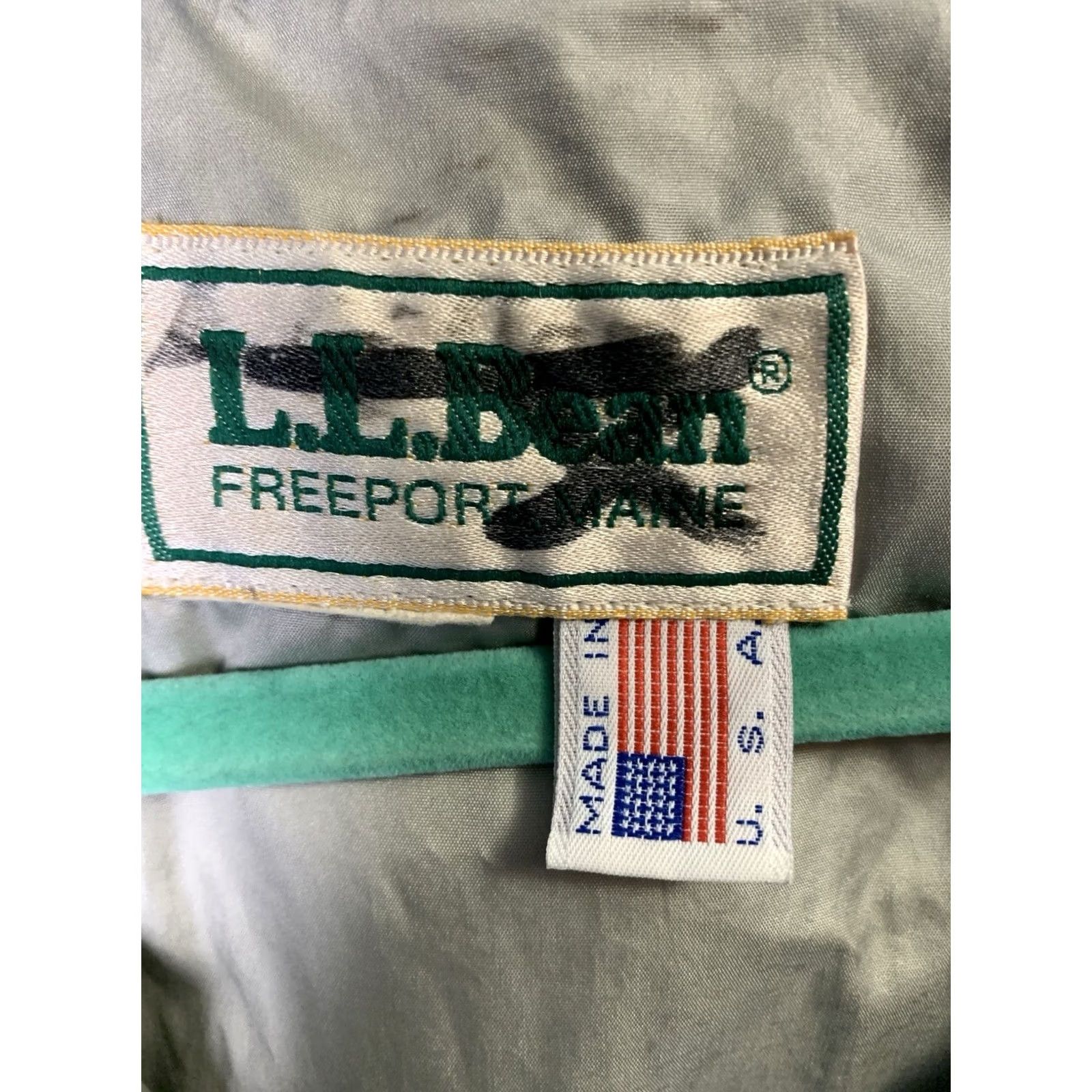 Vintage Vintage LL Bean Jacket Women Size Large Green Goretex Thinsulate Hooded Size L / US 10 / IT 46 - 3 Thumbnail