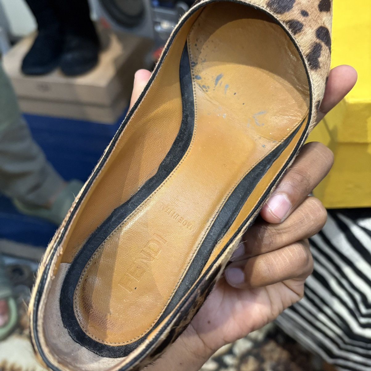 Fendi Fendi Leopard Print Heels Size US 4.5 / IT 34.5 - 3 Thumbnail