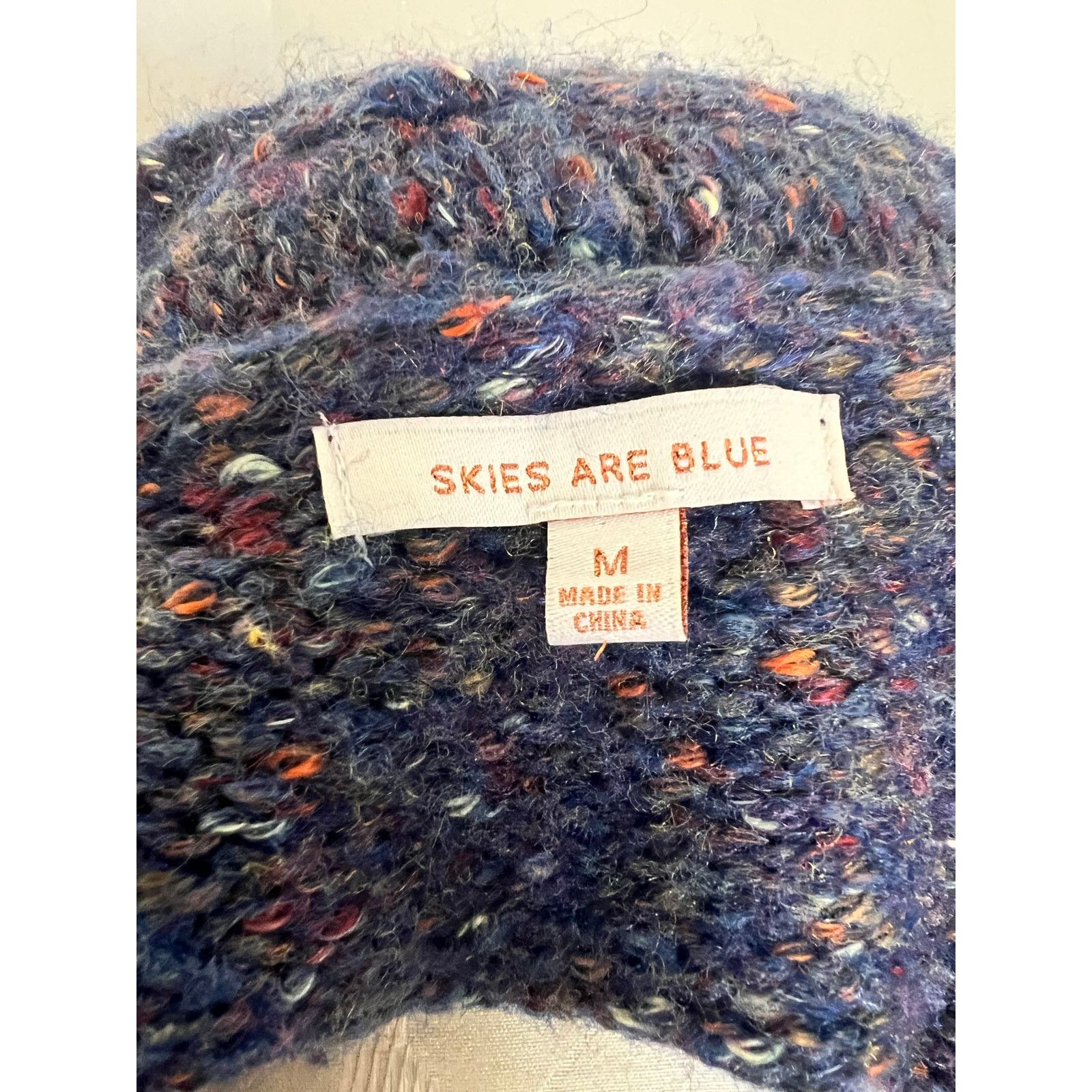 Other Skies Are Blue Long Sleeve Knit Multicolor Cardigan Medium Size M / US 6-8 / IT 42-44 - 6 Thumbnail