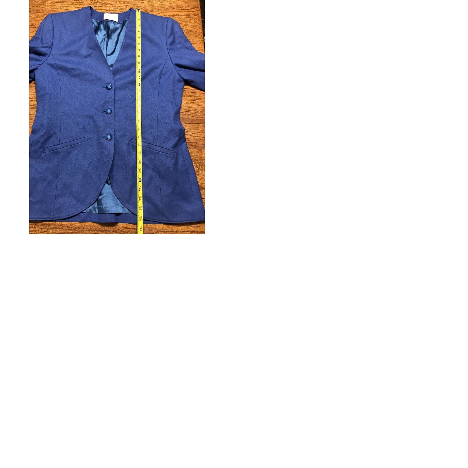 Pendleton VINTAGE Pendleton Womens 100% Virgin Wool 3 Button Blaze Jacket Blue Tag 12 Size XL / US 12-14 / IT 48-50 - 9 Thumbnail