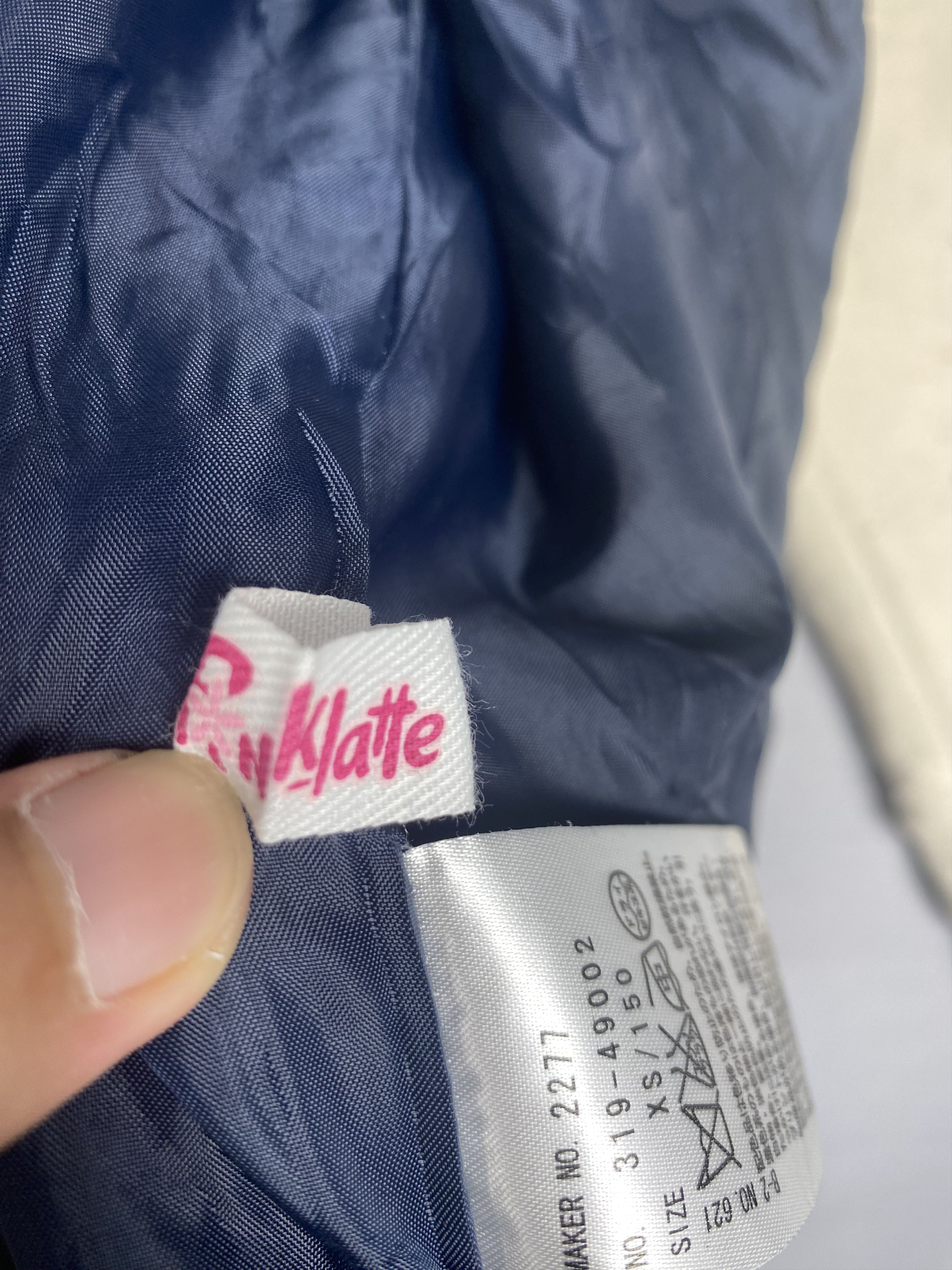 Japanese Brand Vintage P.Latte Embroidered Varsity Jacket Size US XS / EU 42 / 0 - 10 Thumbnail
