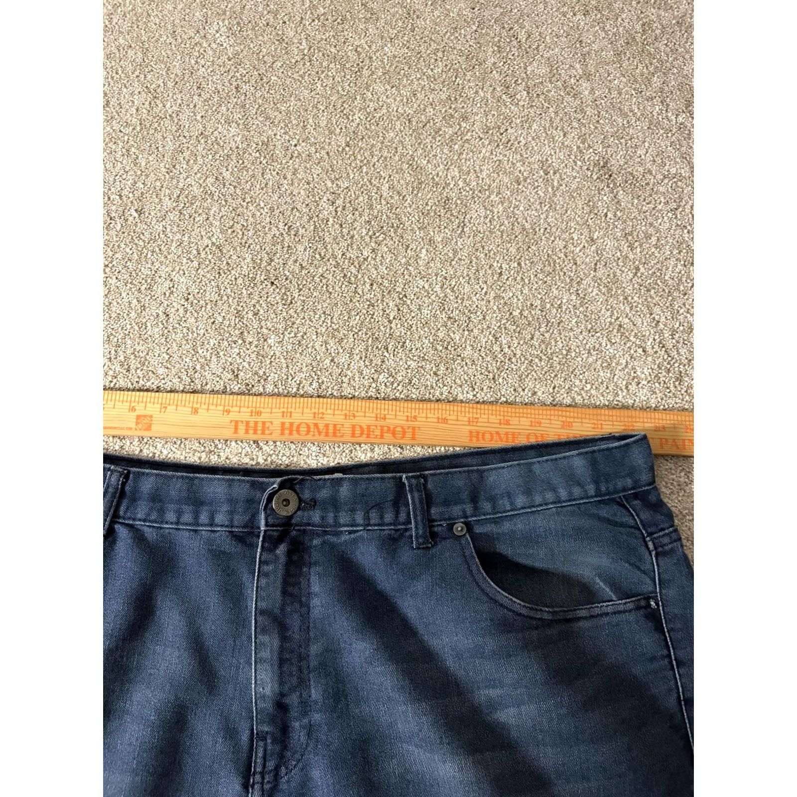 Alexander Julian Colours by Alexander Julian Jeans Mens 46x30 Blue Relaxed Fit Straight Leg Denim Jeans Pants Mens 46x30 Blue Relaxed Fit Straight Leg Denim Size US 30 / EU 46 - 5 Thumbnail