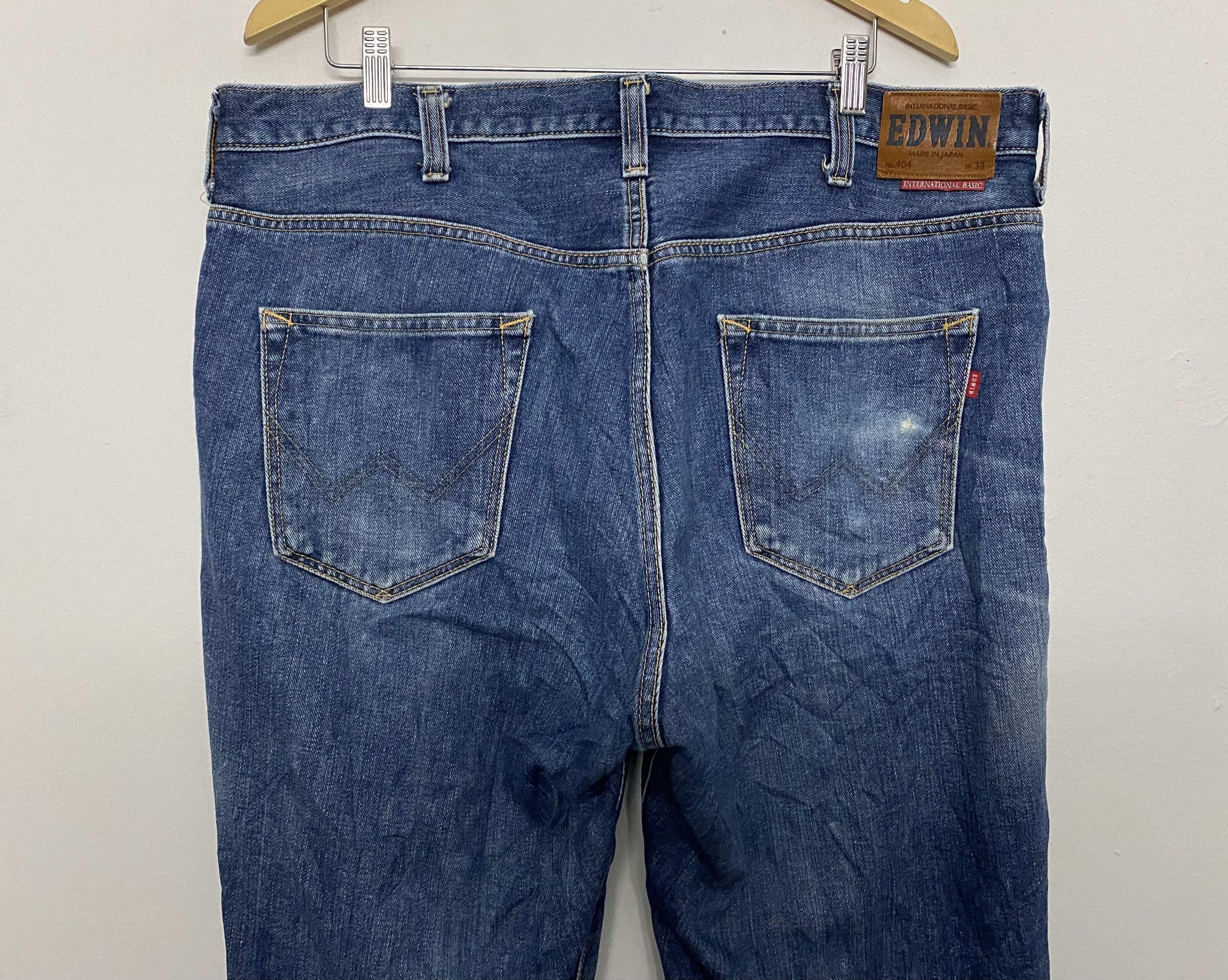 Edwin Edwin 404 MADE IN JAPAN International Basic Denim Jeans W38 Size US 40 / EU 56 - 5 Thumbnail
