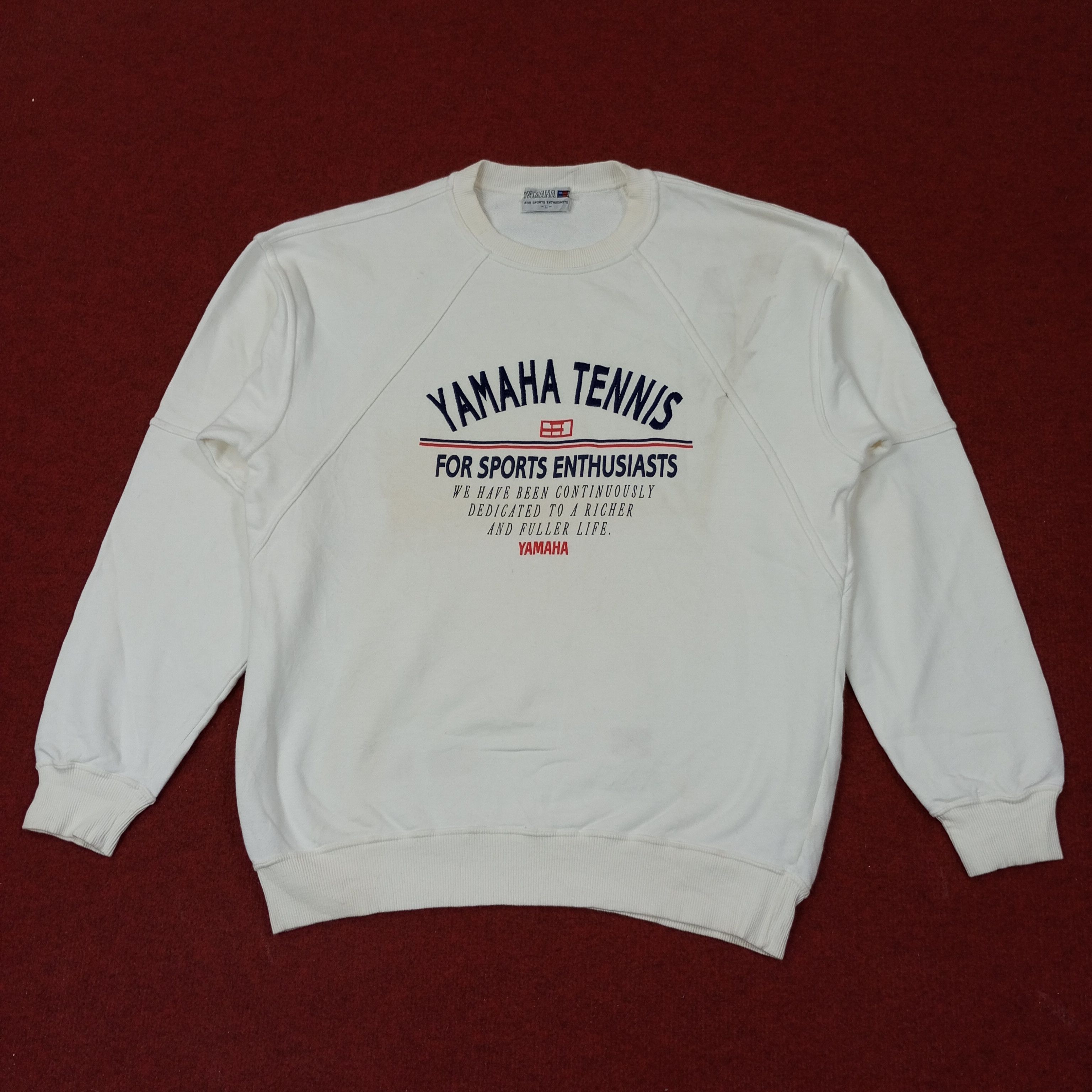 Yamaha Yamaha Tennis Sweatshirt c226n7 Size US M / EU 48-50 / 2 - 1 Thumbnail