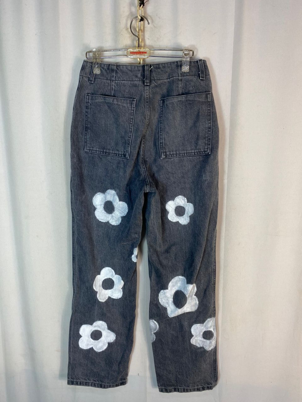 GU Unisex🔥 GU denim bakers pants size 27 Size 27" / US 4 / IT 40 - 15 Thumbnail