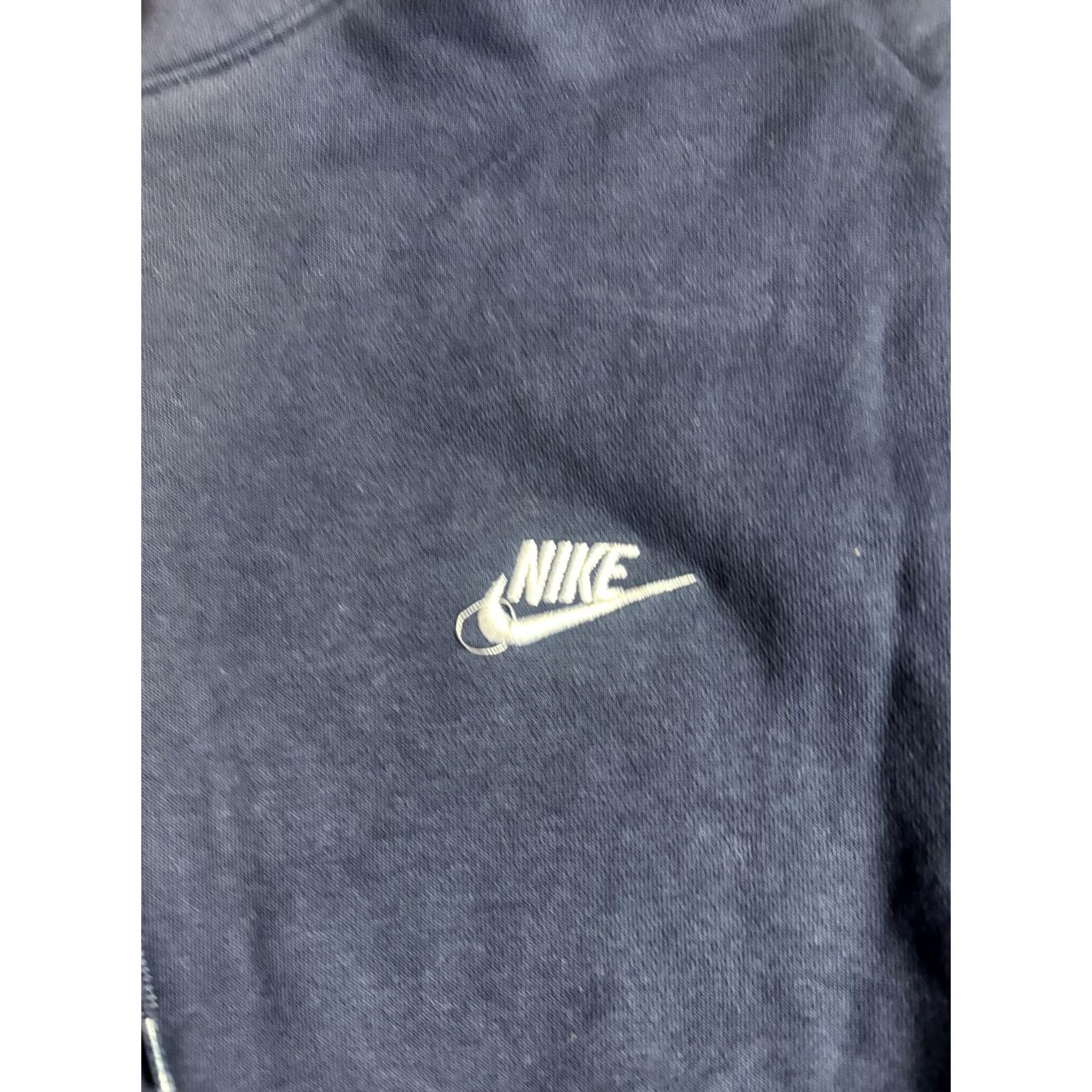 Nike Nike Hoodie Mens L Blue Pullover Fleece Embroidered Swoosh Logo Sweatshirt Size US L / EU 52-54 / 3 - 2 Thumbnail