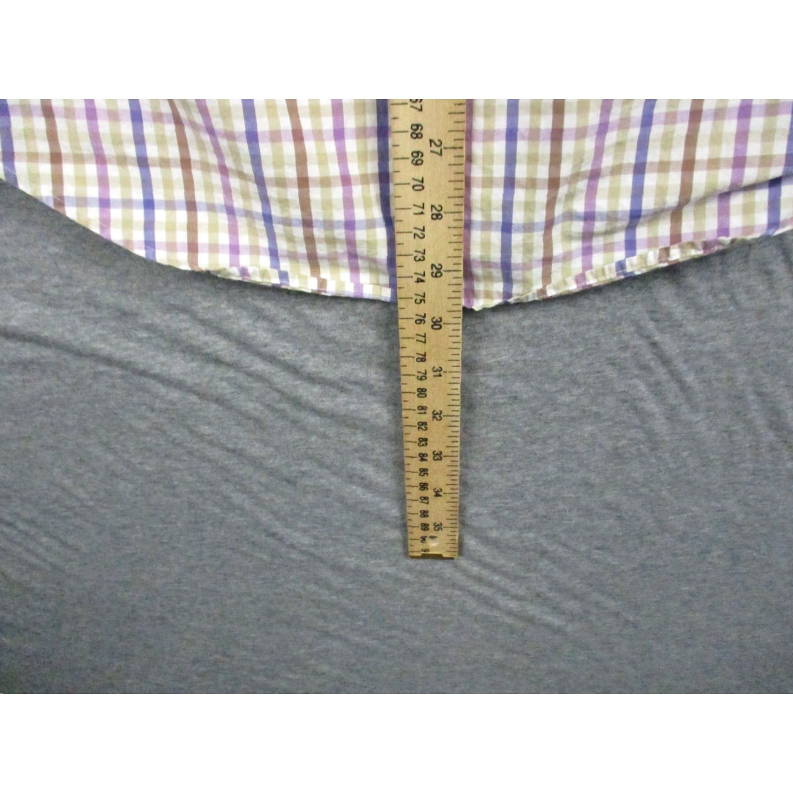 Peter Millar Peter Millar Shirt Small Men Weekender Wash Long Sleeve Plaid Check Cotton Size US S / EU 44-46 / 1 - 7 Thumbnail