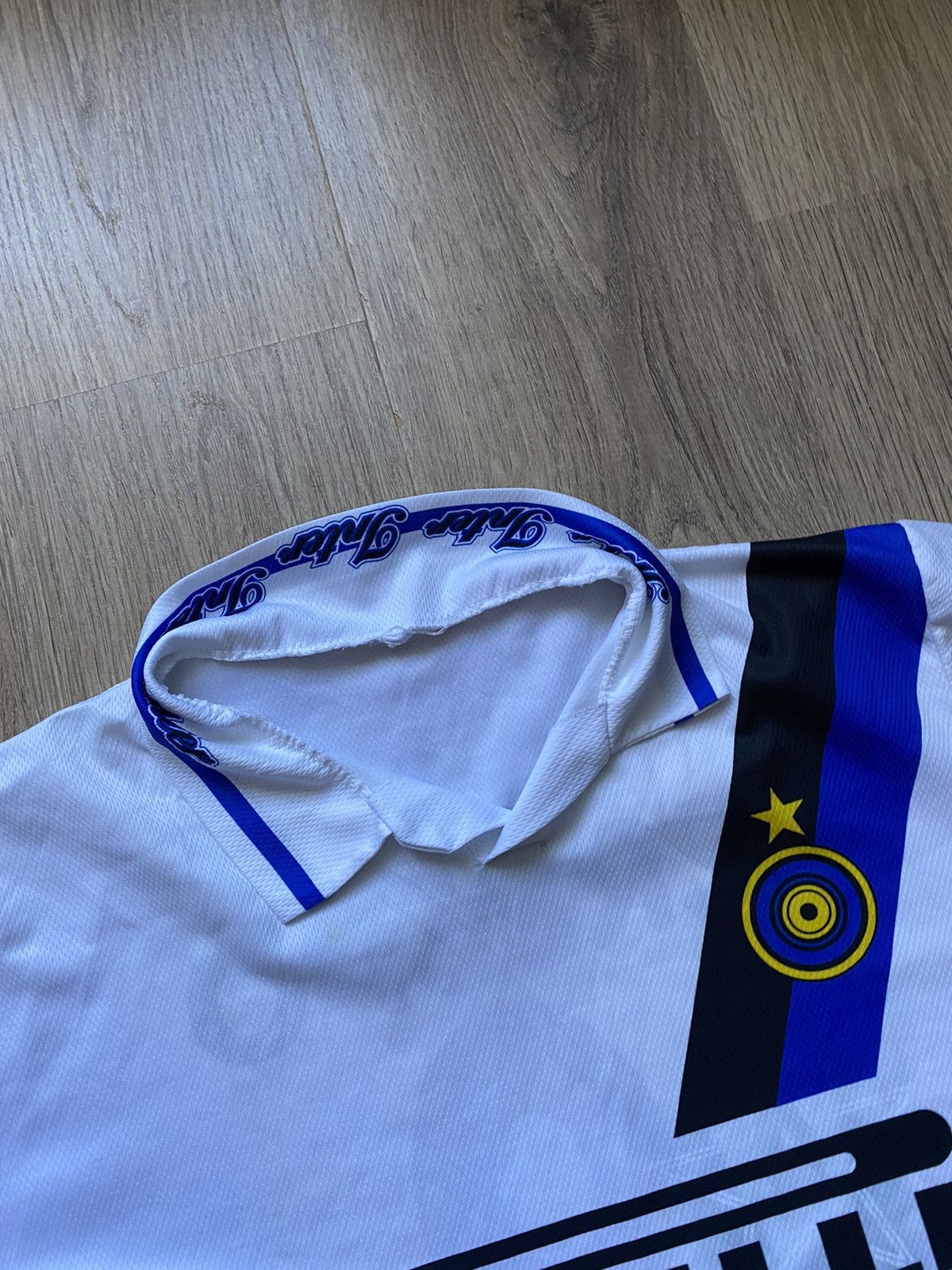 Nike × Vintage Retro Y2K Inter Milan Crespo 2001/02 Home Jersey Size US L / EU 52-54 / 3 - 3 Thumbnail
