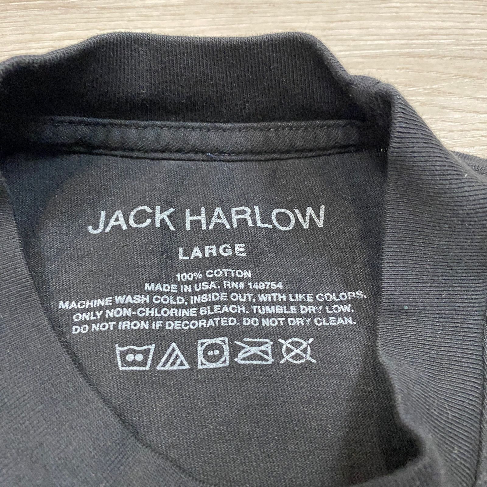 Band Tees Jack Harlow Live Photo Short Sleeve Tee Shirt Men's L Size US L / EU 52-54 / 3 - 6 Thumbnail