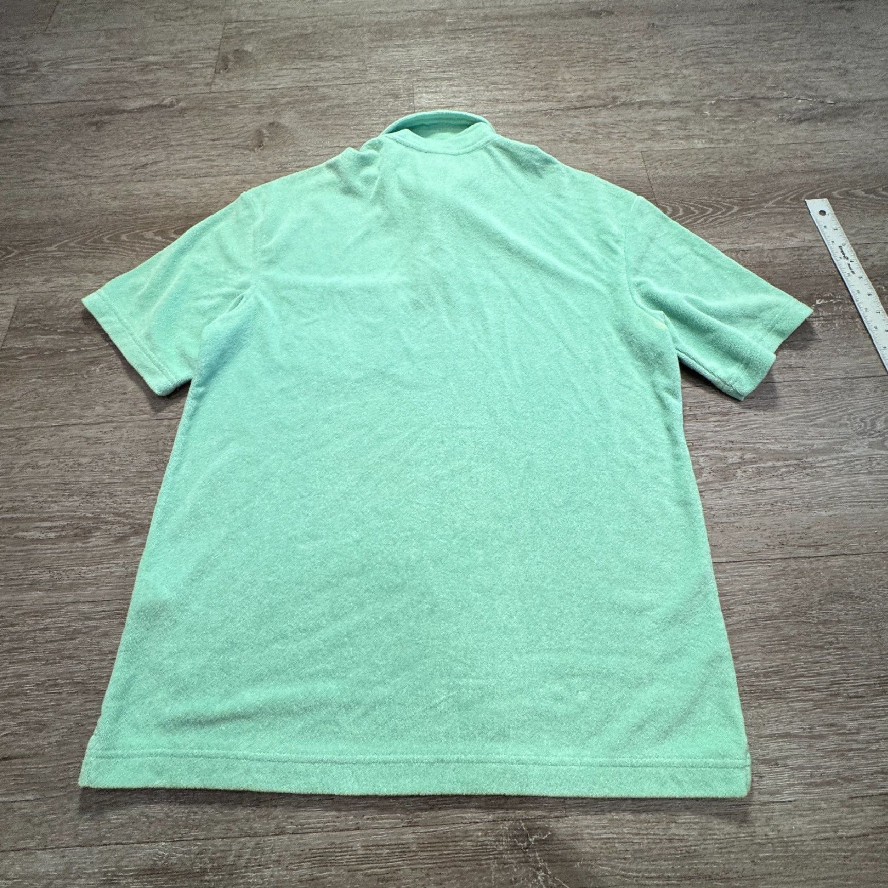 H&M H&M Polo Shirt Mens Small Green Terry Cloth Beach Pocket Water Casual Lounge Shirt Polo Men Small Green Terry Beach Casual Lounge Size US S / EU 44-46 / 1 - 6 Thumbnail