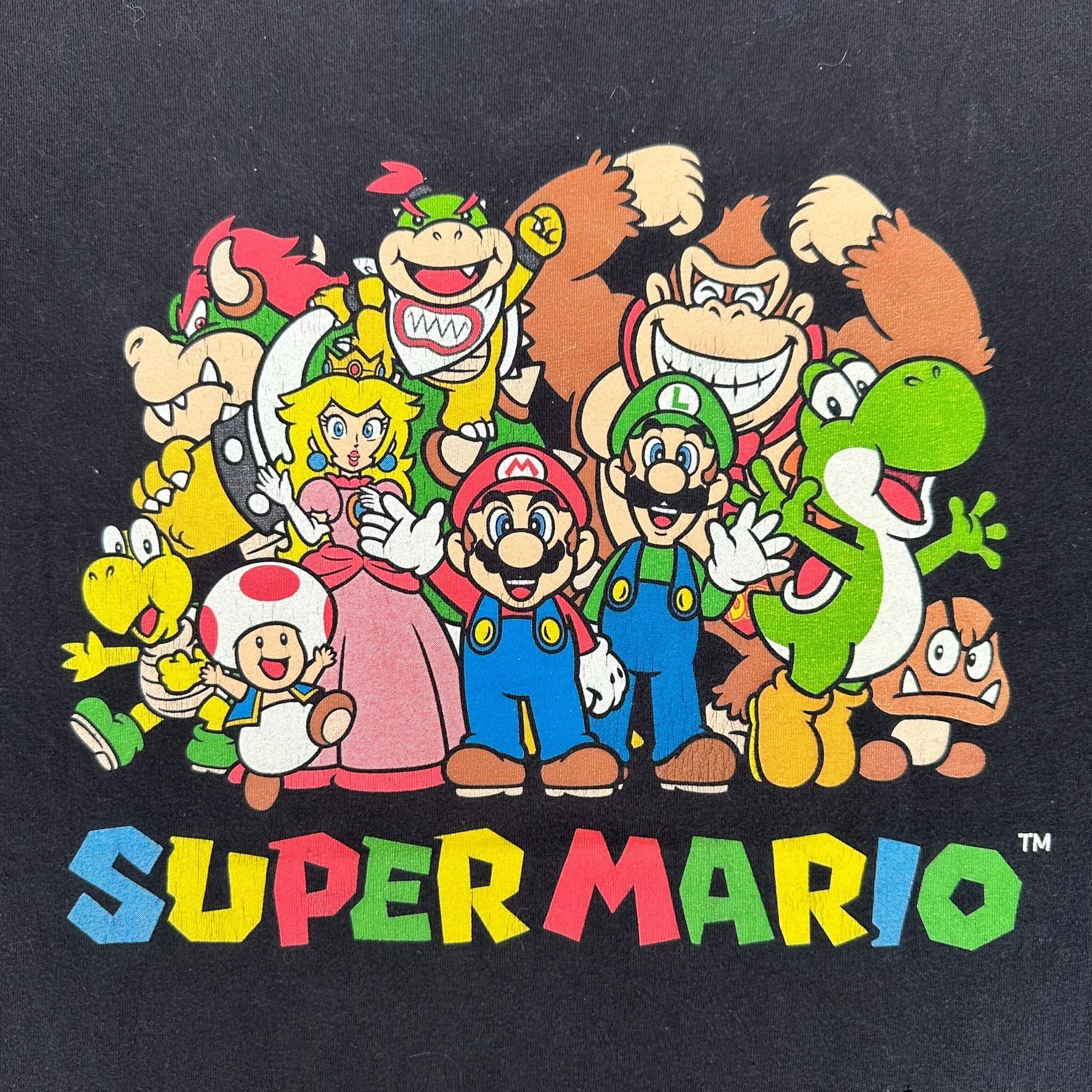 Nintendo Nintendo Super Mario Characters T-Shirt Black L Video Gamer Size US L / EU 52-54 / 3 - 2 Thumbnail