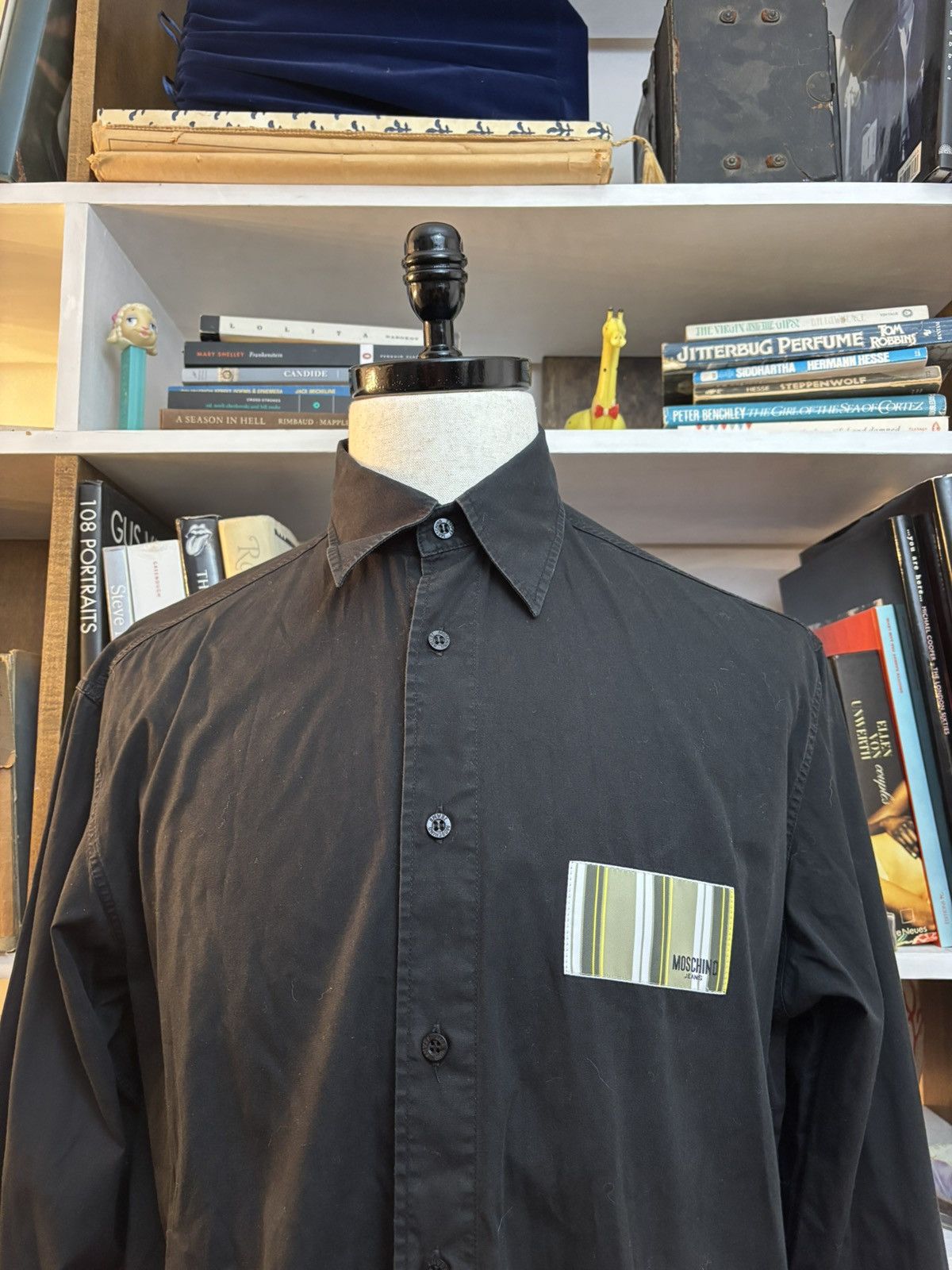 Moschino Moschino Jeans Dress Shirt Size US L / EU 52-54 / 3 - 2 Thumbnail