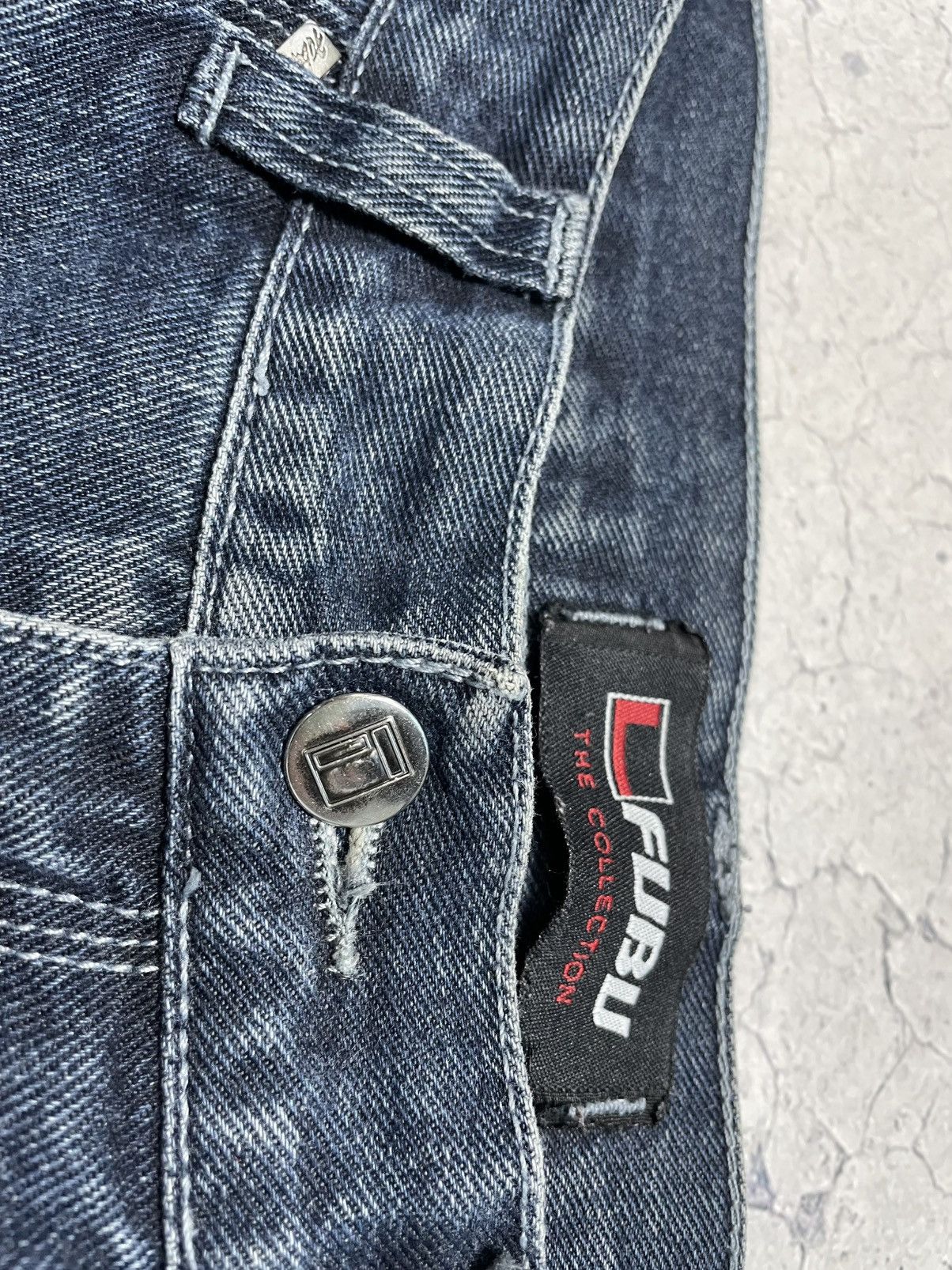Fubu Vintage Fubu Cargo Rap Baggy Jeans Denim Нуре Rare Size M Size US 32 / EU 48 - 8 Thumbnail