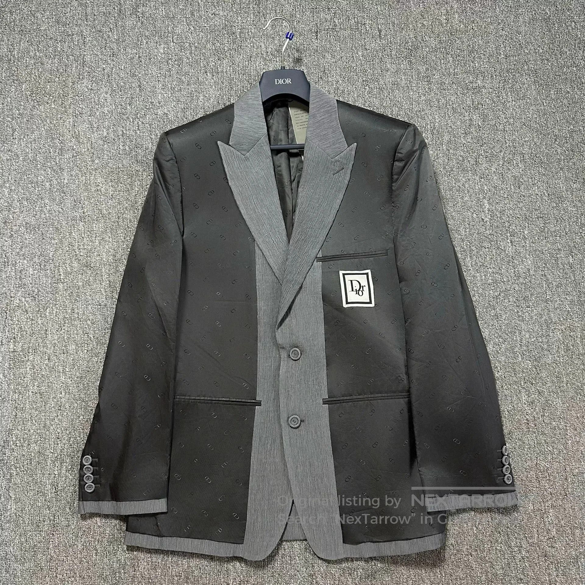 Dior Dior 23SS Runway Logo Blazer. Size US L / EU 52-54 / 3 - 1 Thumbnail