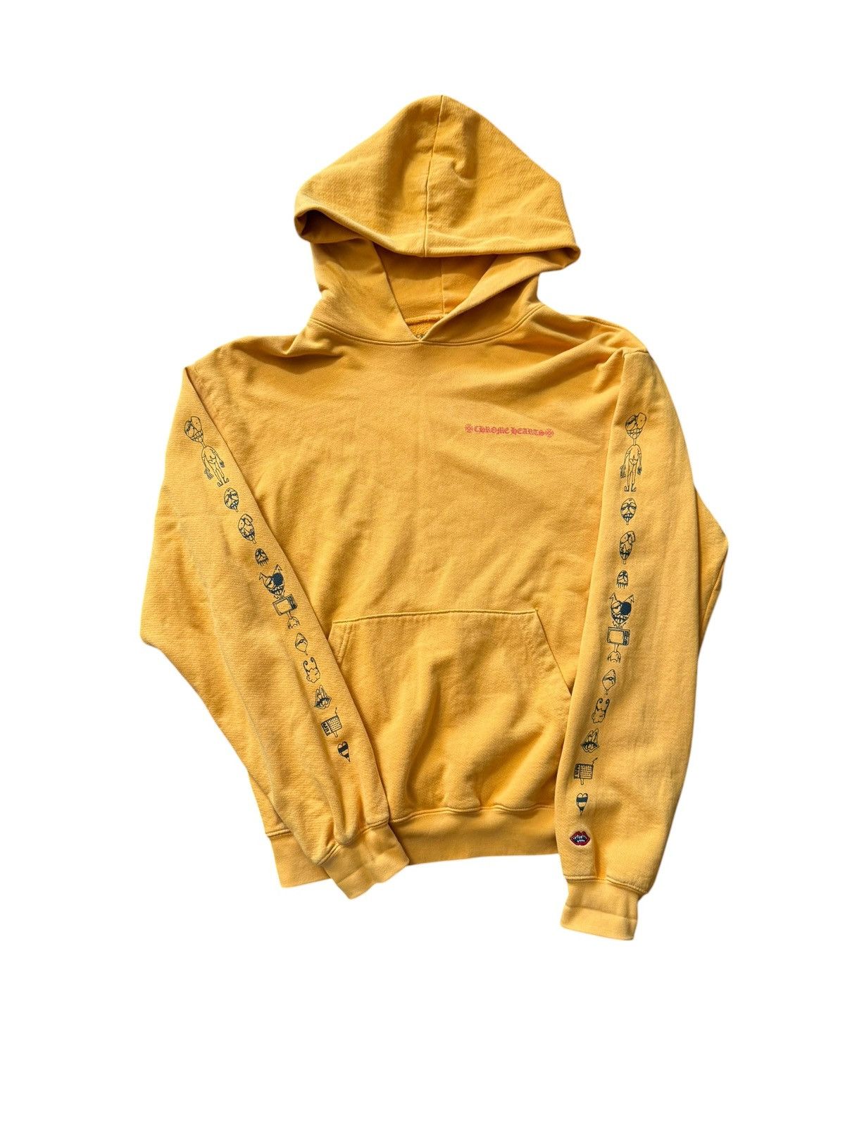 Chrome Hearts Chrome Hearts Yellow Matty Boy Call Me Hoodie | Grailed