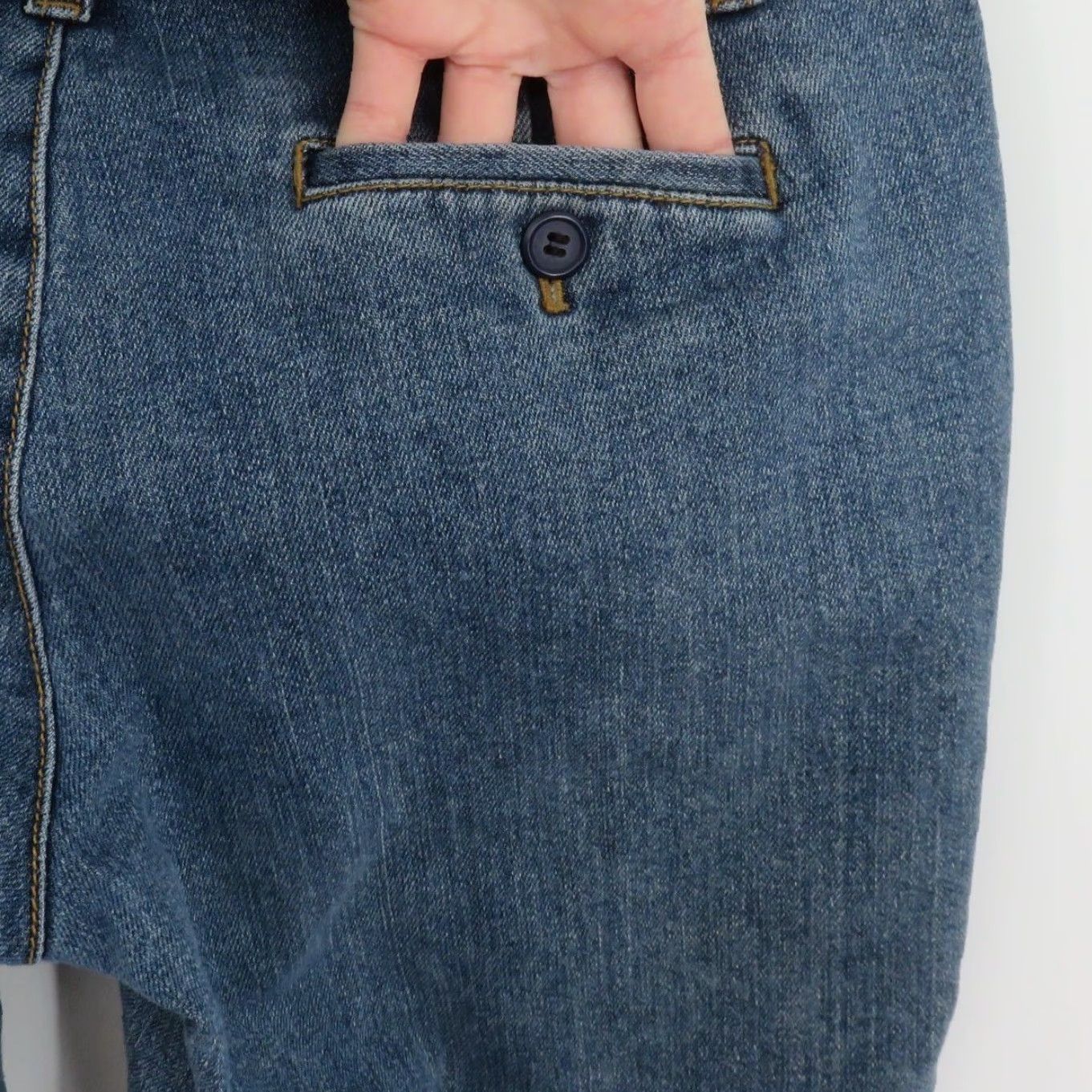 Talbots Talbots Women 6P 28 Signature Slim Ankle Blue Denim Jeans Pocket Cotton Slim Petite Jeans Women’s 6P Denim Ankle Pocket Size 28" / US 6 / IT 42 - 6 Thumbnail