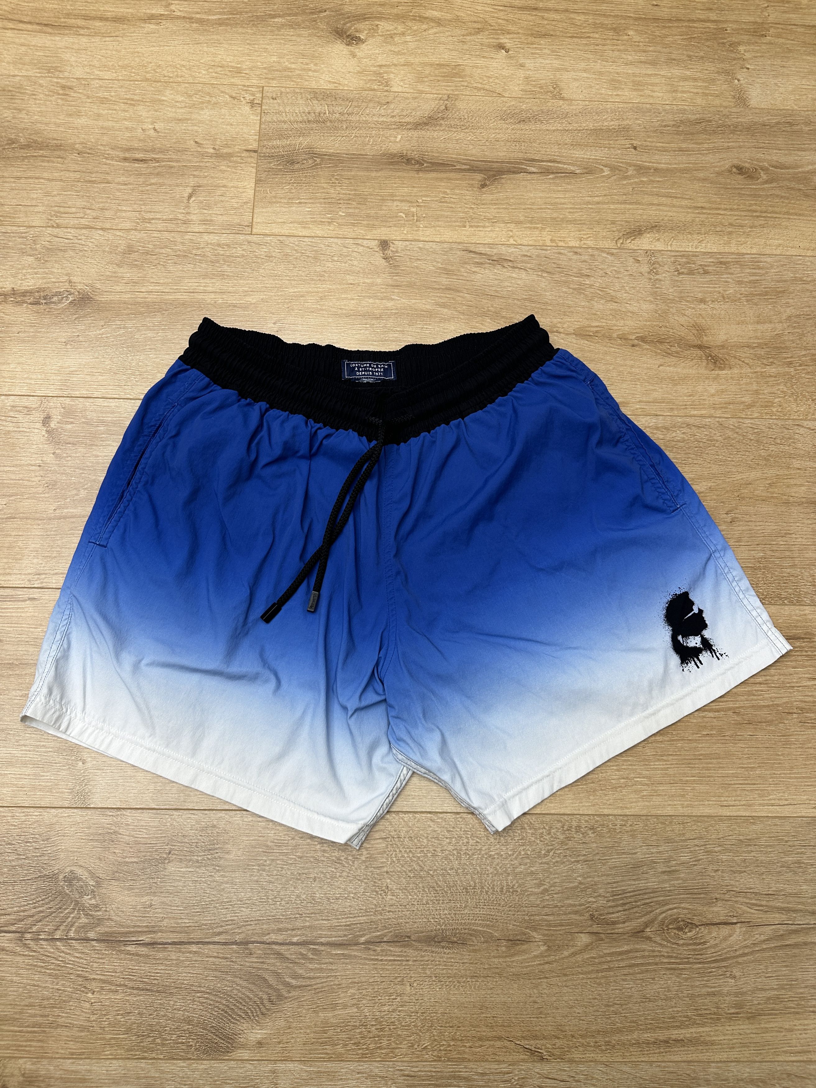 Vilebrequin Karl Lagerfeld Vilebrequin Beach Board Shorts Bath Suit L XL Size US 33 - 2 Thumbnail